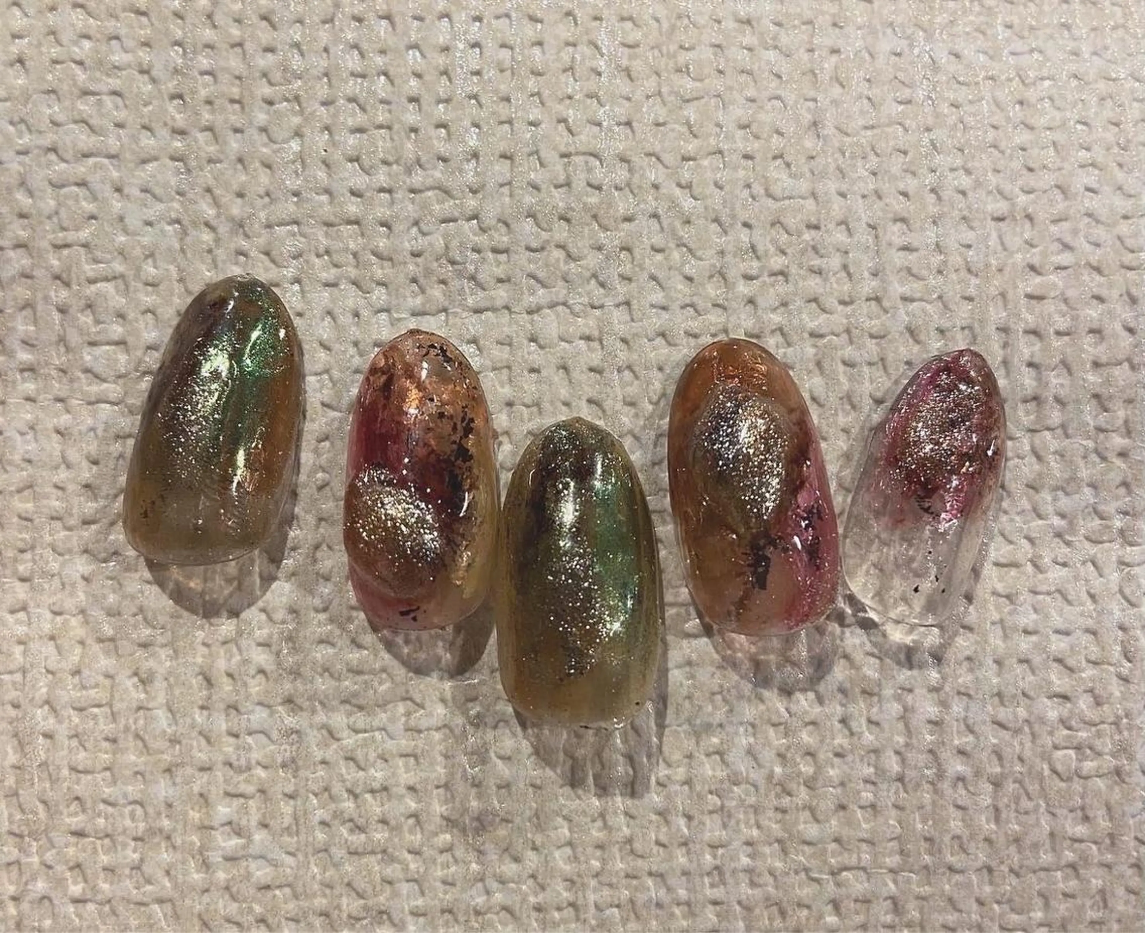 ネイル アートネイル ミラーネイル . unffのネイルデザイン