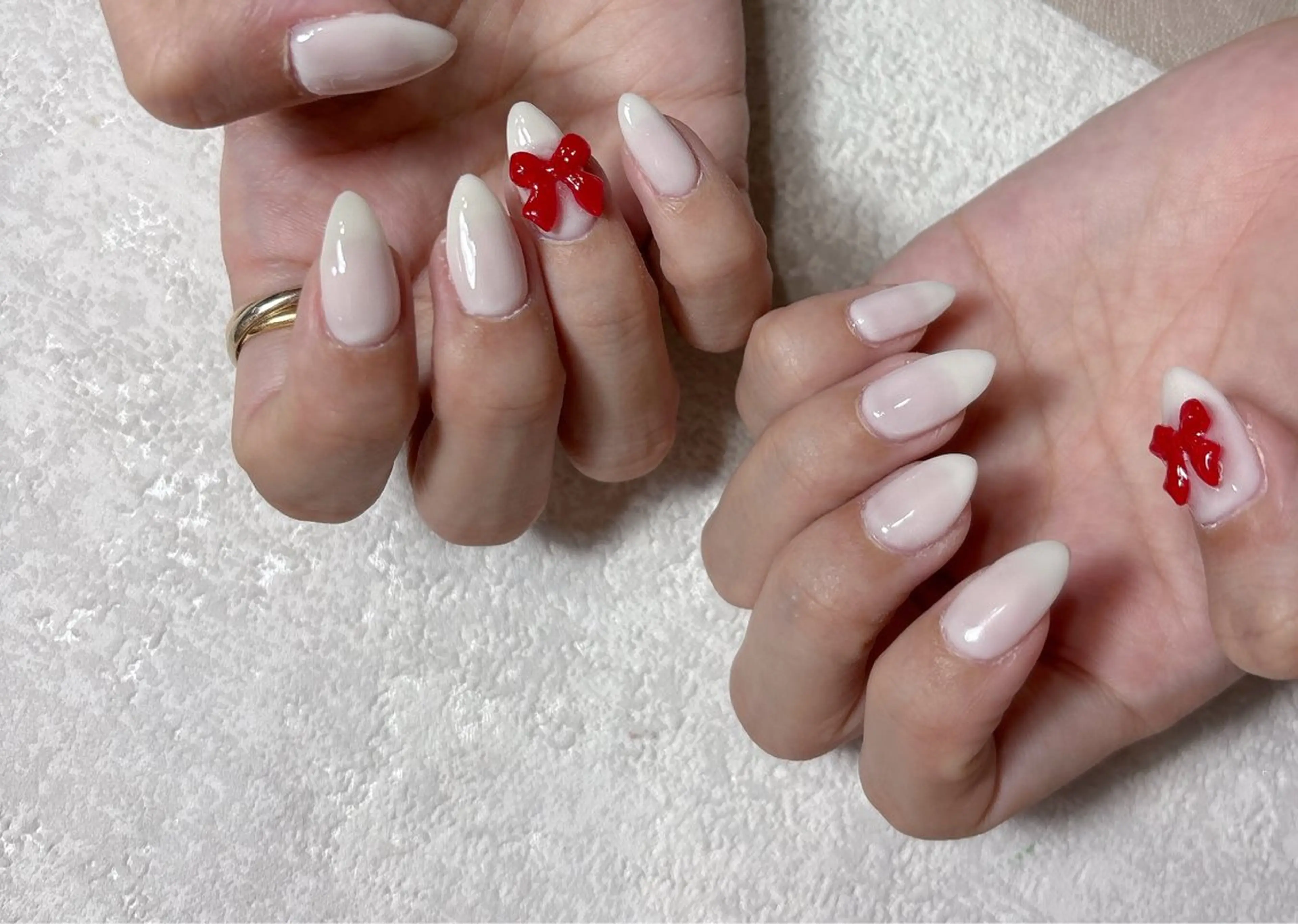 ネイル オーロラネイル フットネイル フレンチネイル ジェルネイル 韓国ネイル kikinail 溝の口のネイルデザイン