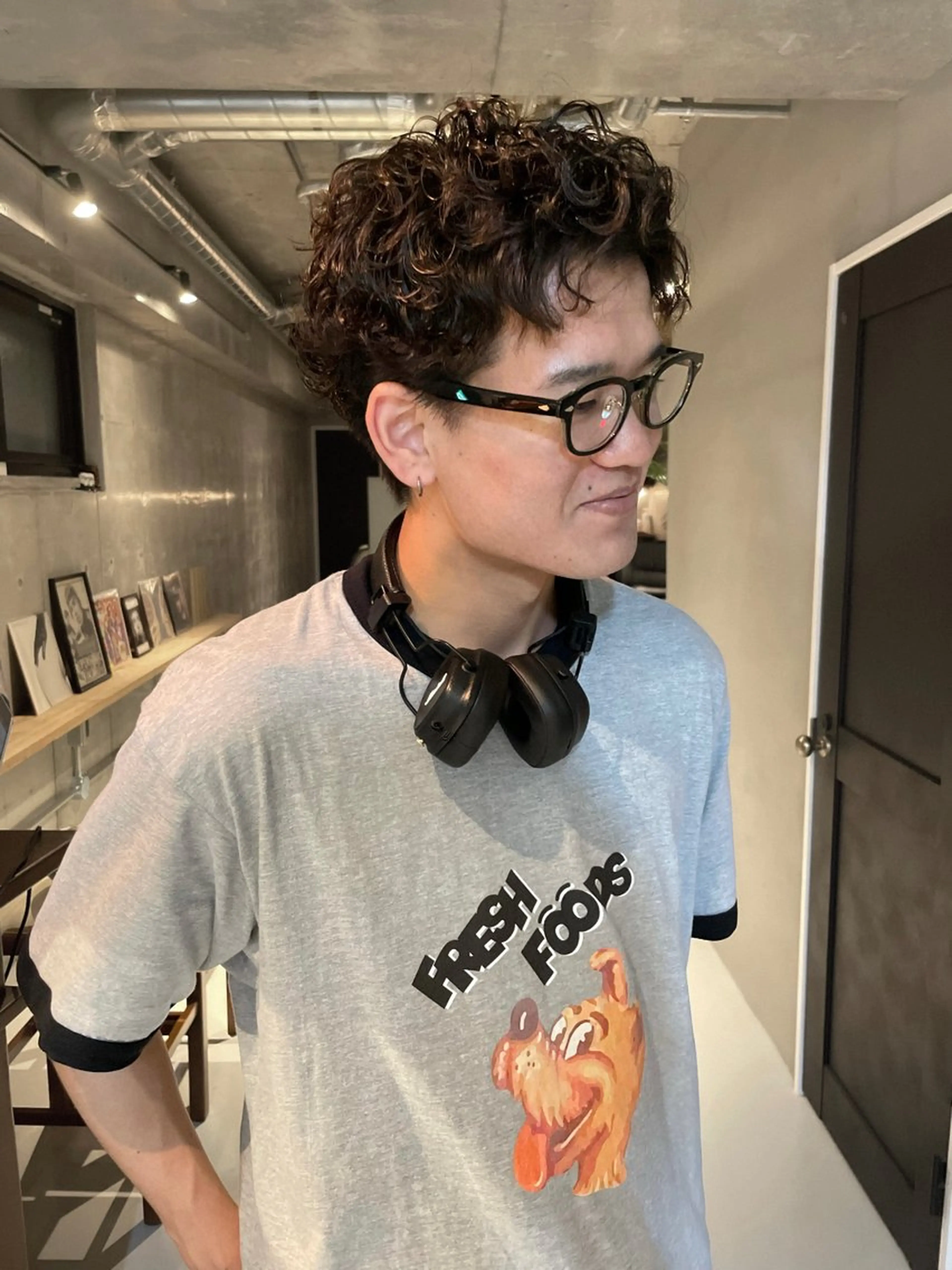 パーマ 小野 龍樹のヘアスタイル