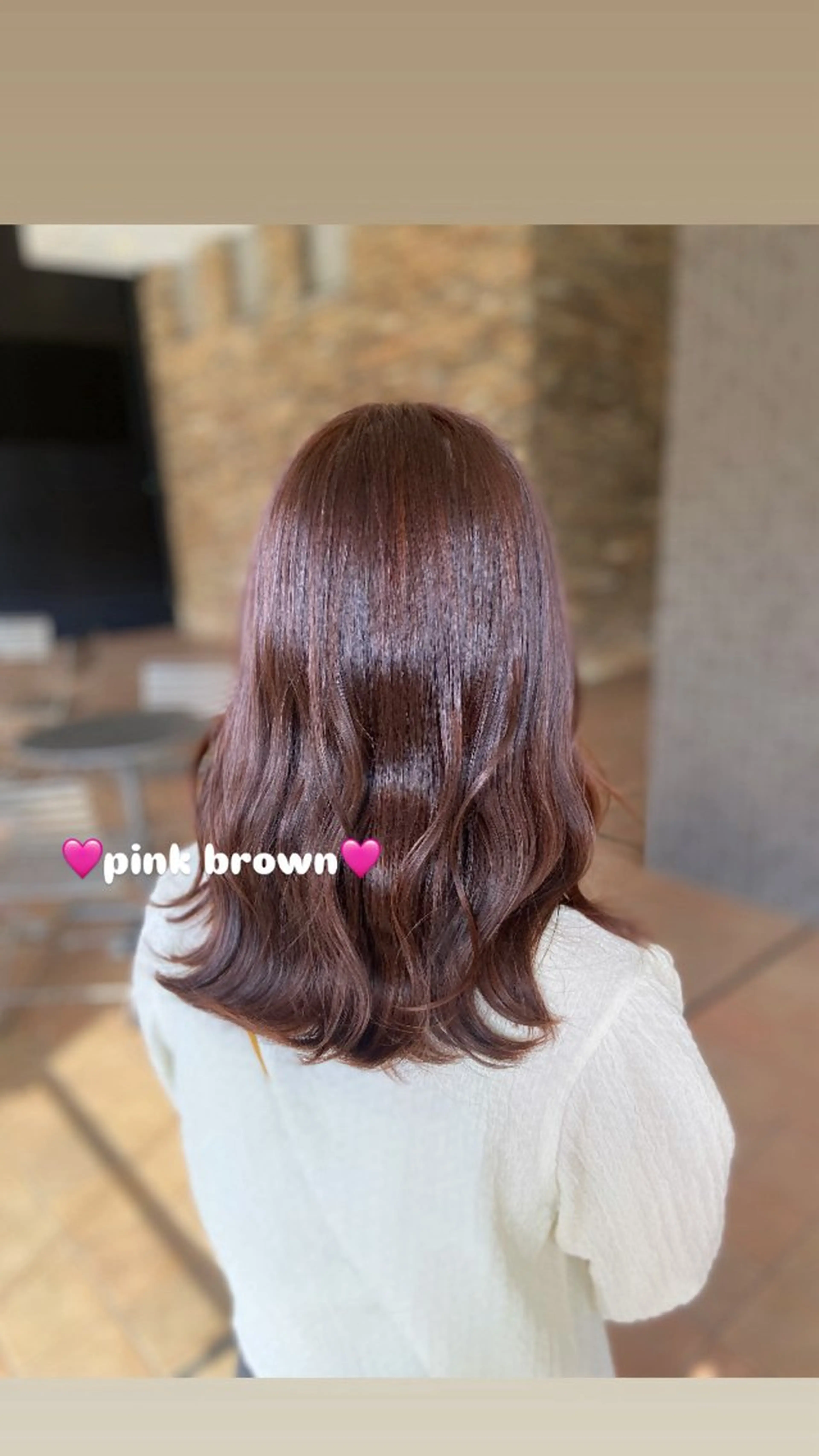 セミロング 🎀透明感カラー 🐈ナズナのヘアスタイル