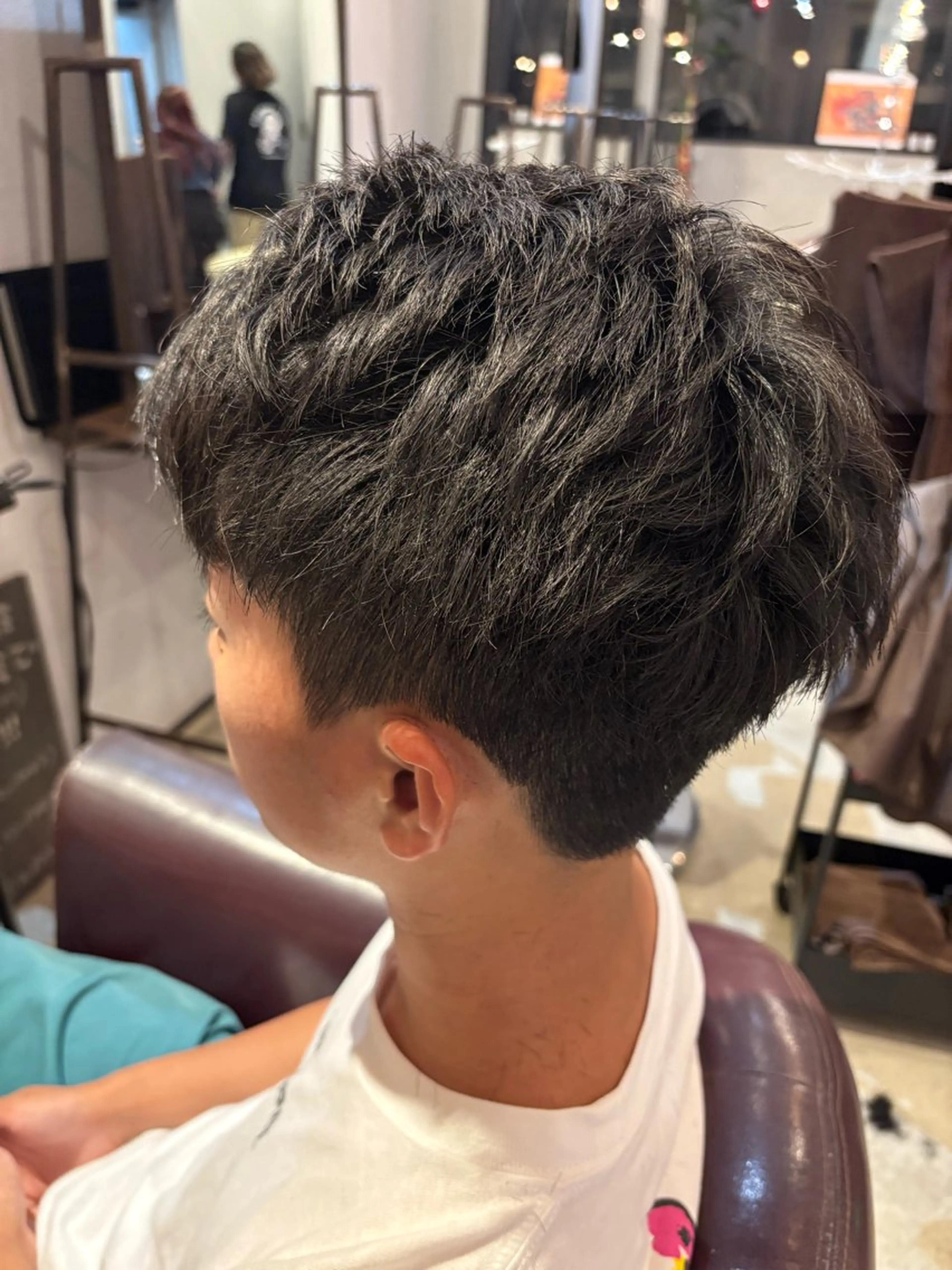 ショート メンズ アップバング NEUTRAL所属・吉田 真由のヘアスタイル