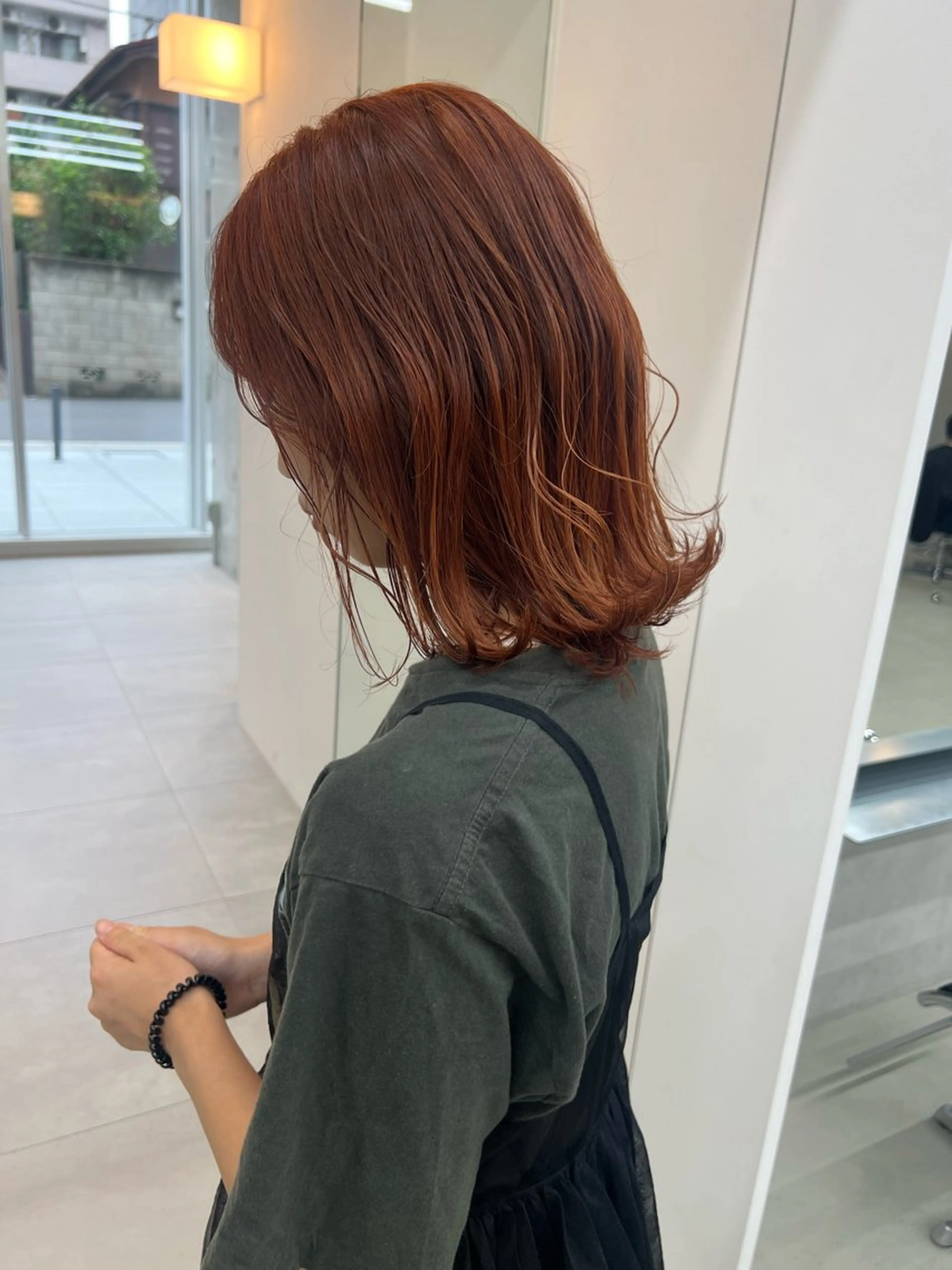 ショート カラー 吉沢遣人/レイヤー 艶カラー/パーマのヘアスタイル