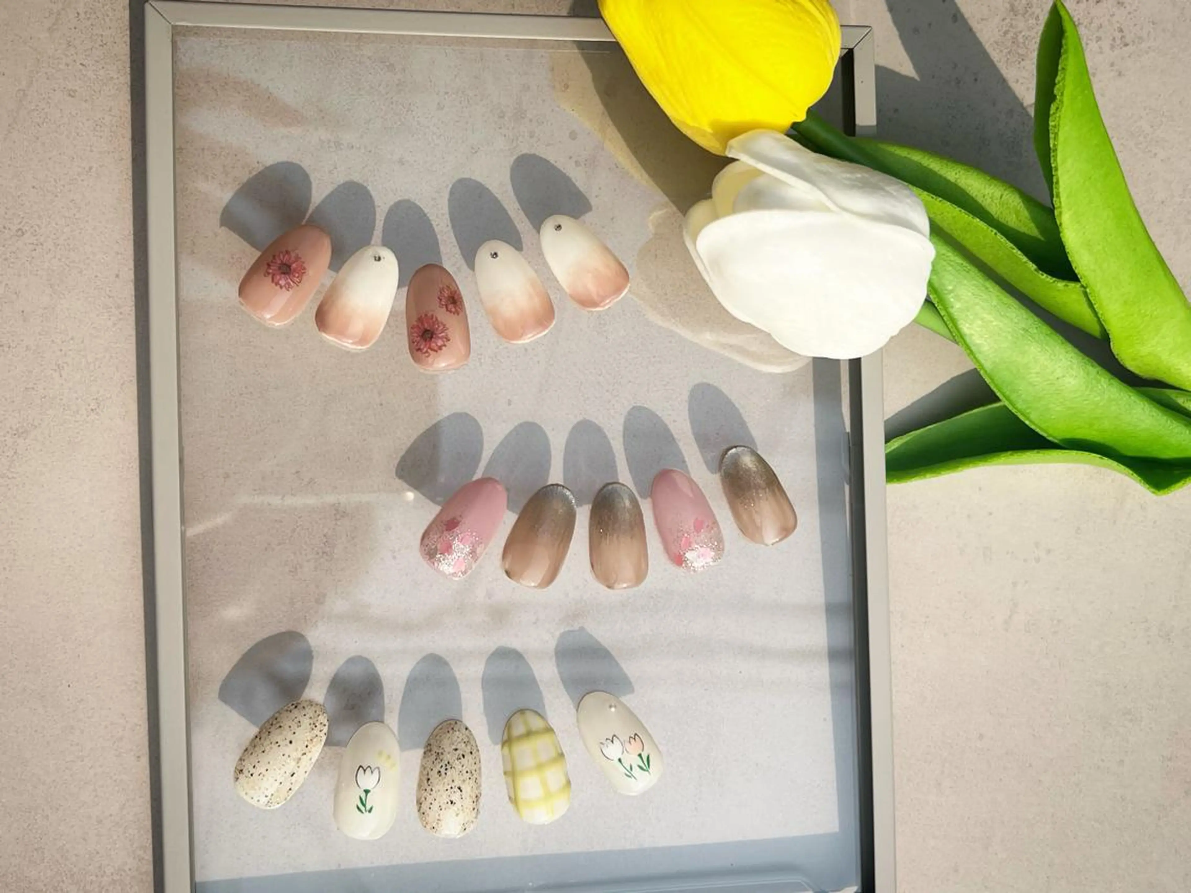 ネイル ハンドネイル Lua.nail所属・🫧Lua.nail 🍒emuのネイルデザイン