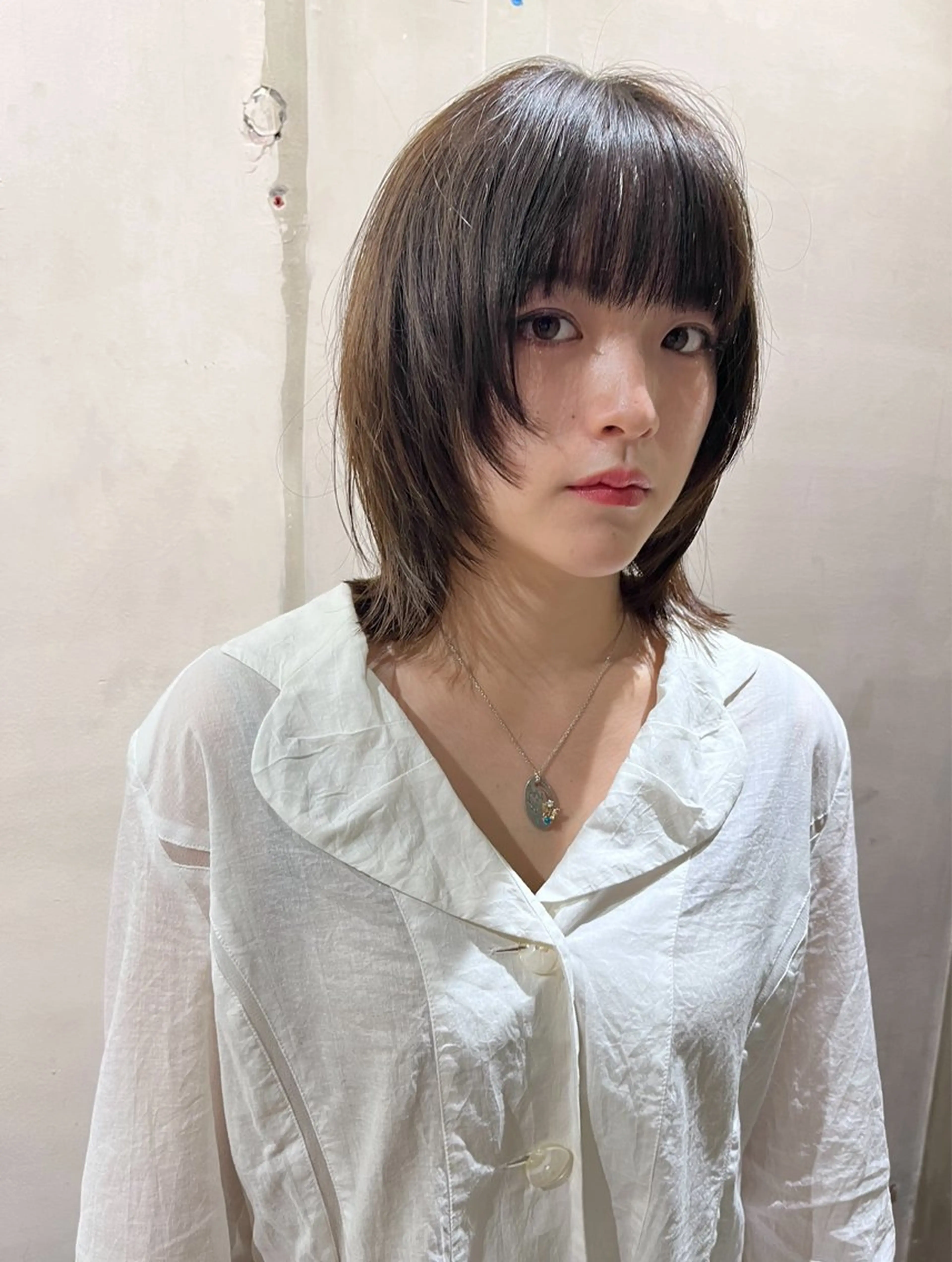 カラー ニシノ フウカのヘアスタイル