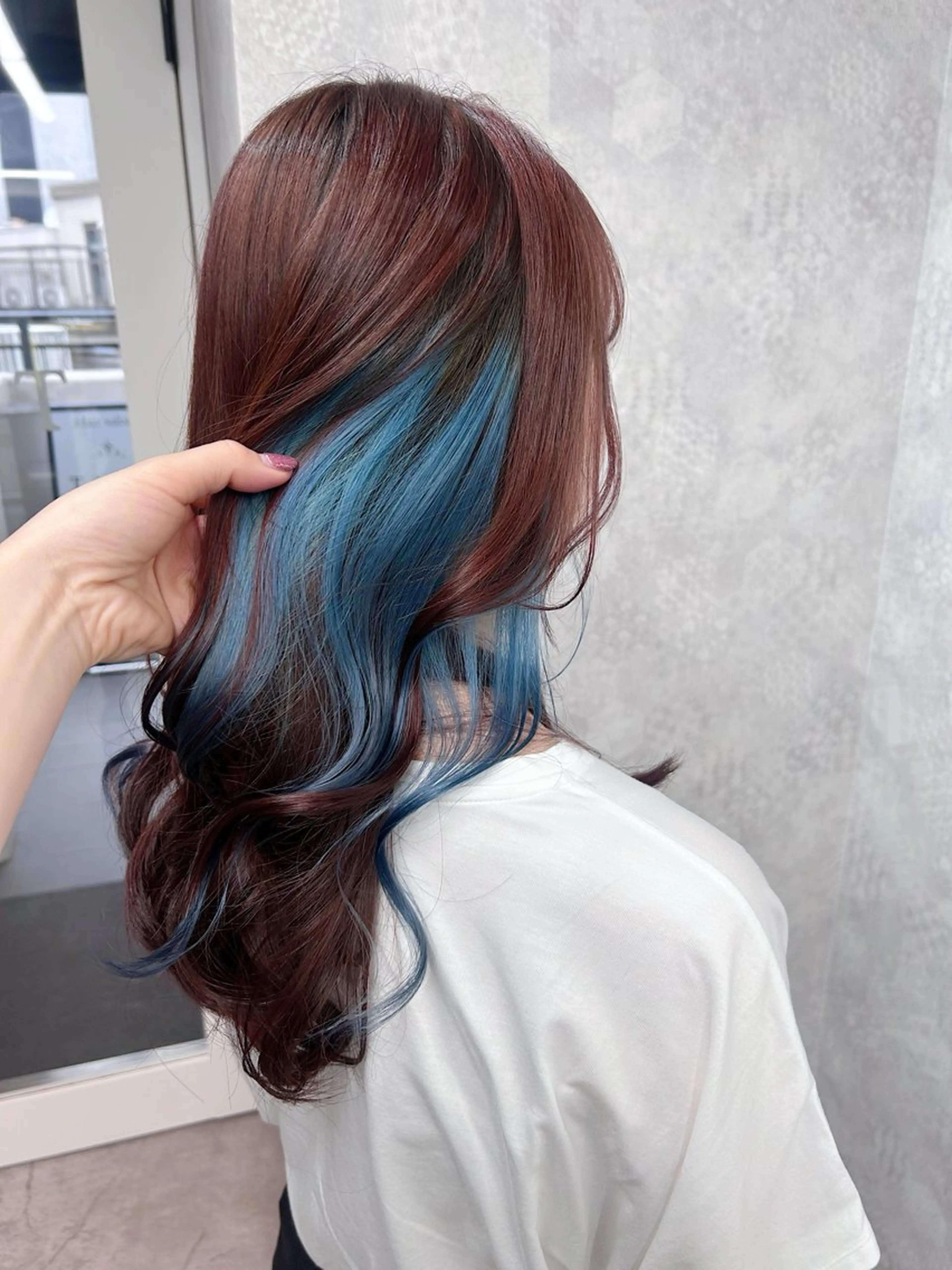 セミロング カラー ヘアアレンジ カット ヘアカラー トリートメント ヘアセット 💕ブリーチ/ヘアメ 🎀YUUKAのヘアスタイル