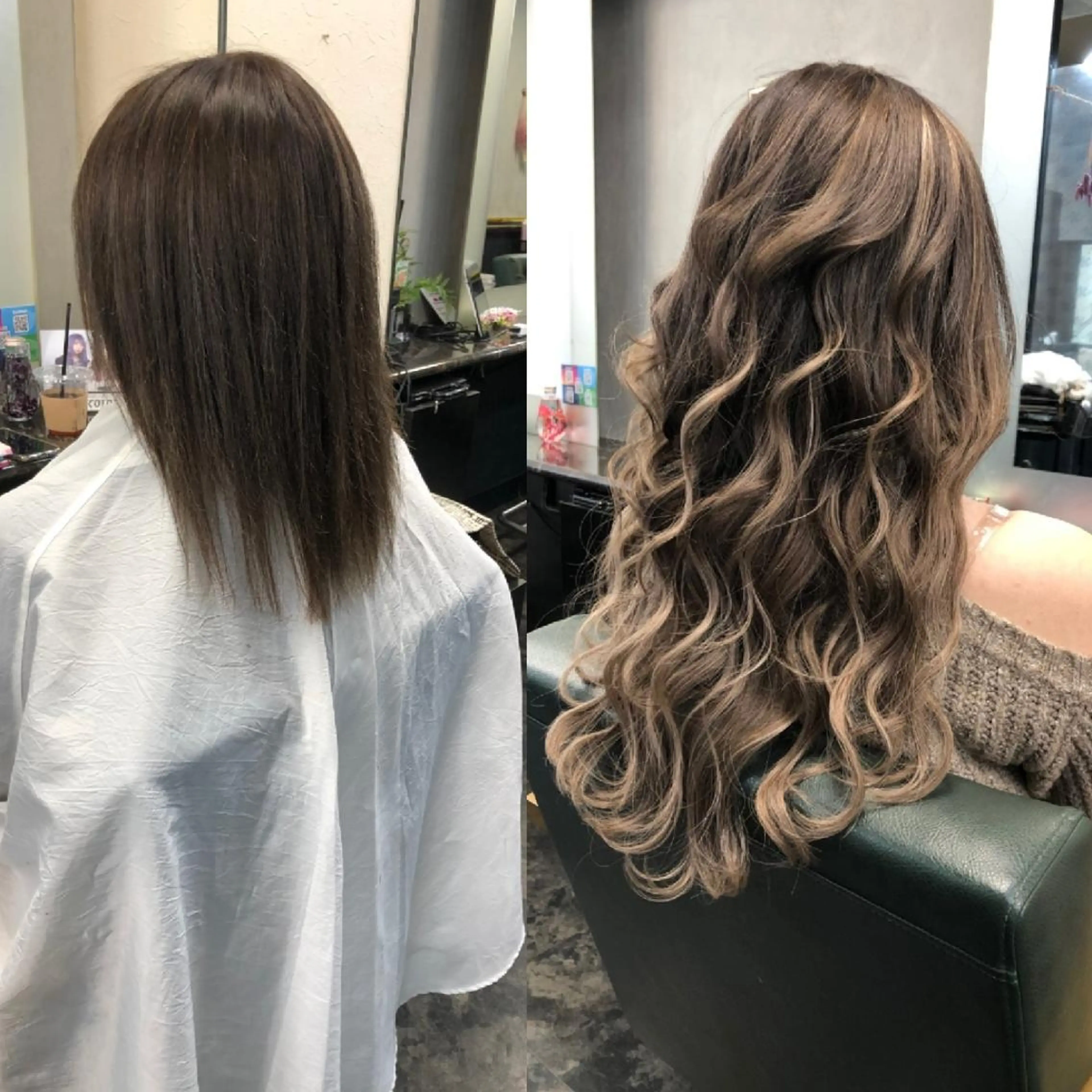 セミロング シールエクステ エクステ ハイライト カット エクステ ANKH CROSS 池袋所属・*エクステ/髪質改善 カラー特化*マサキのヘアスタイル