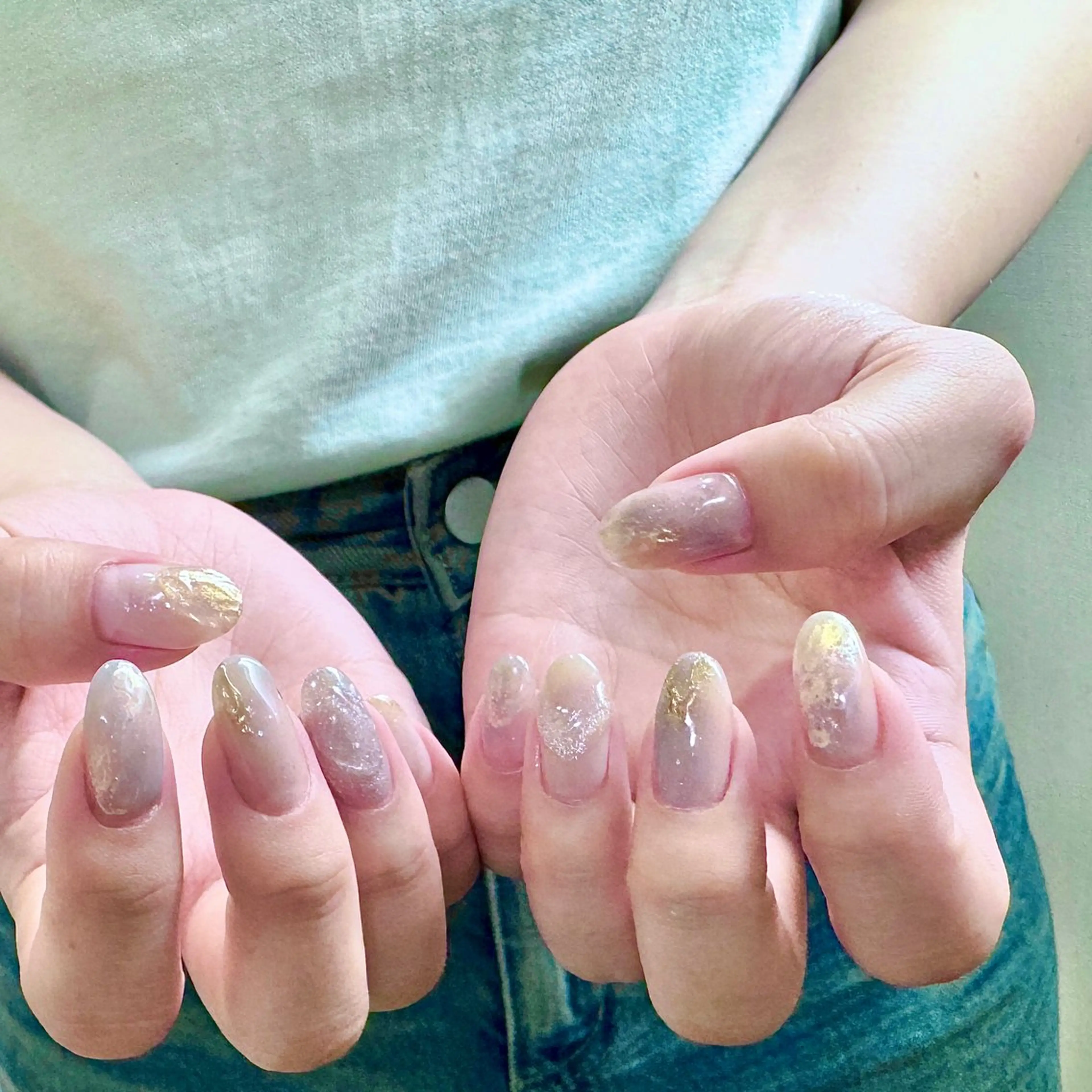 ネイル ハンドネイル pointillé .ayaのネイルデザイン