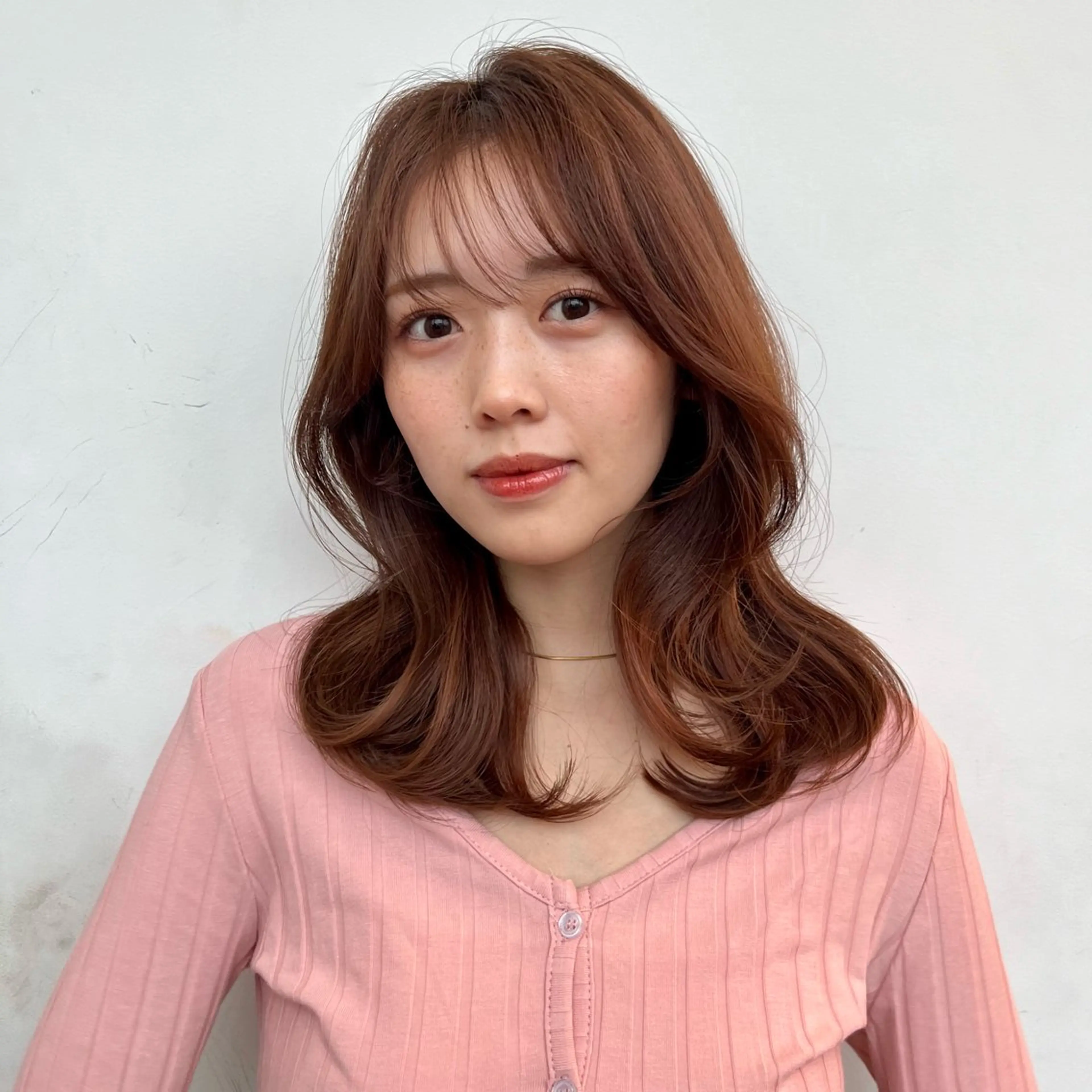 ミディアム レイヤーくびれヘア アレンジmanakaのヘアスタイル