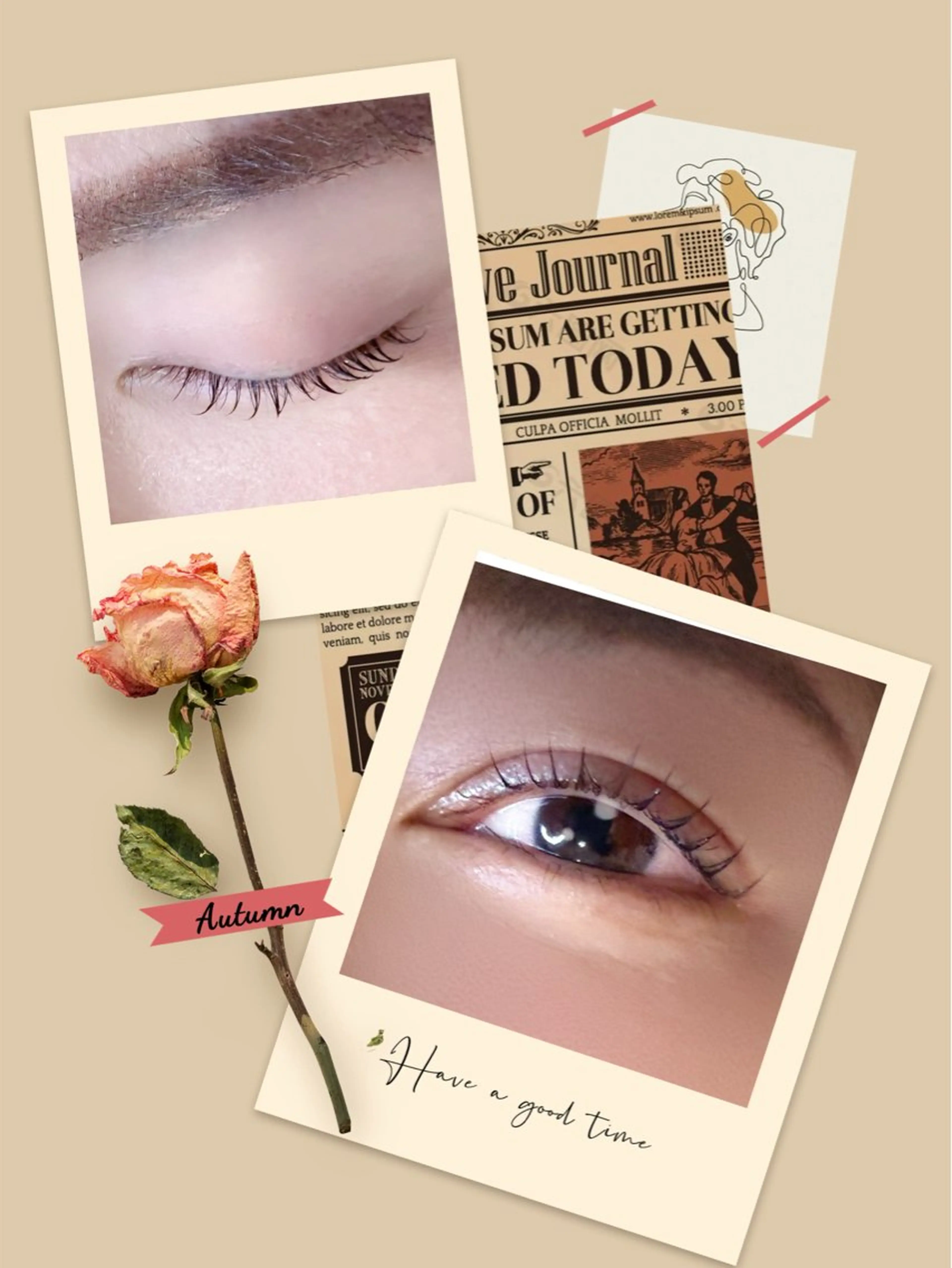 マツエク・マツパ まつげパーマ 一重×まつ毛パーマ ao所属・新 真弓のマツエク・マツパデザイン