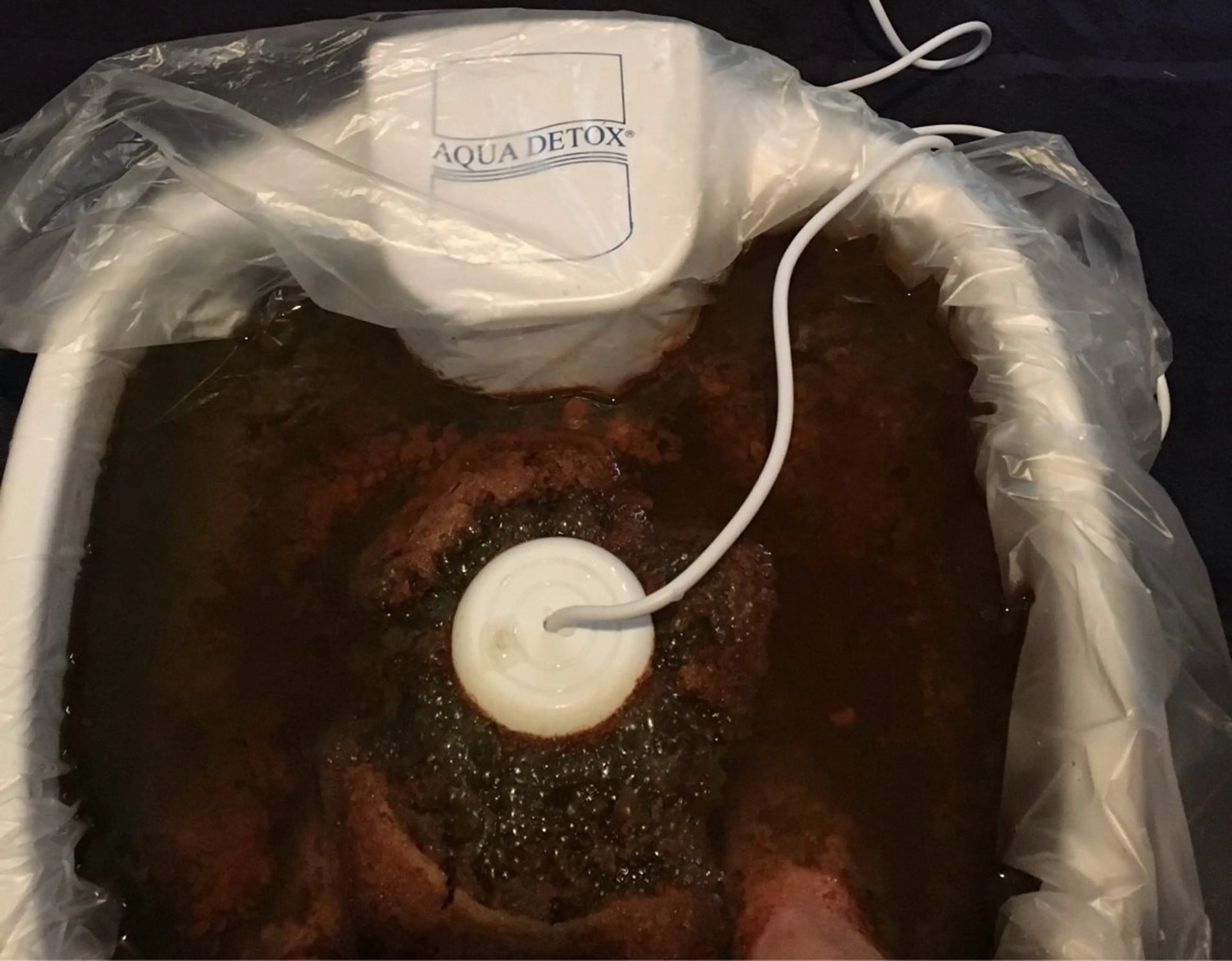 足湯デトックスの写真