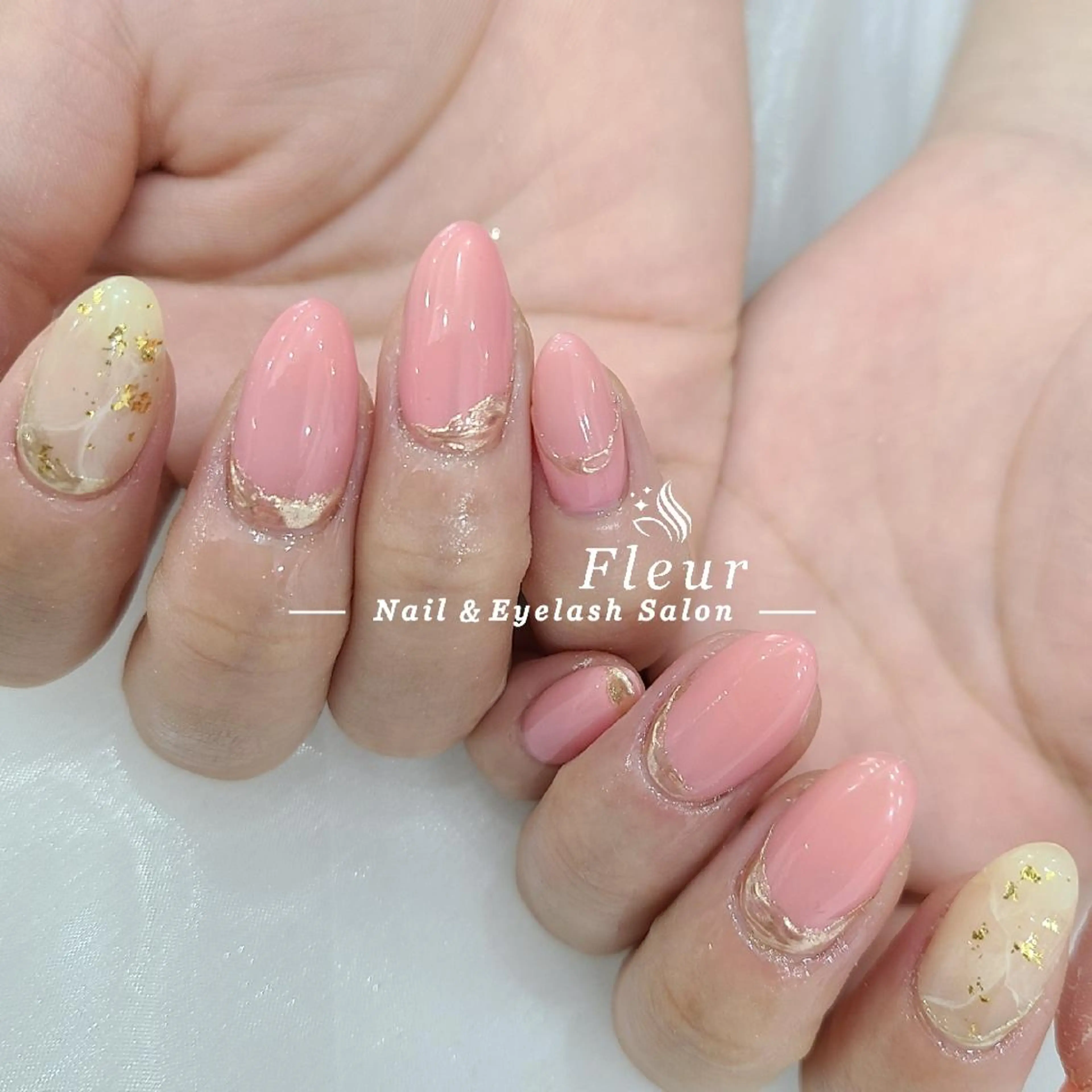 ネイル アートネイル ハンドネイル nail&eye ♡Fleur♡のネイルデザイン