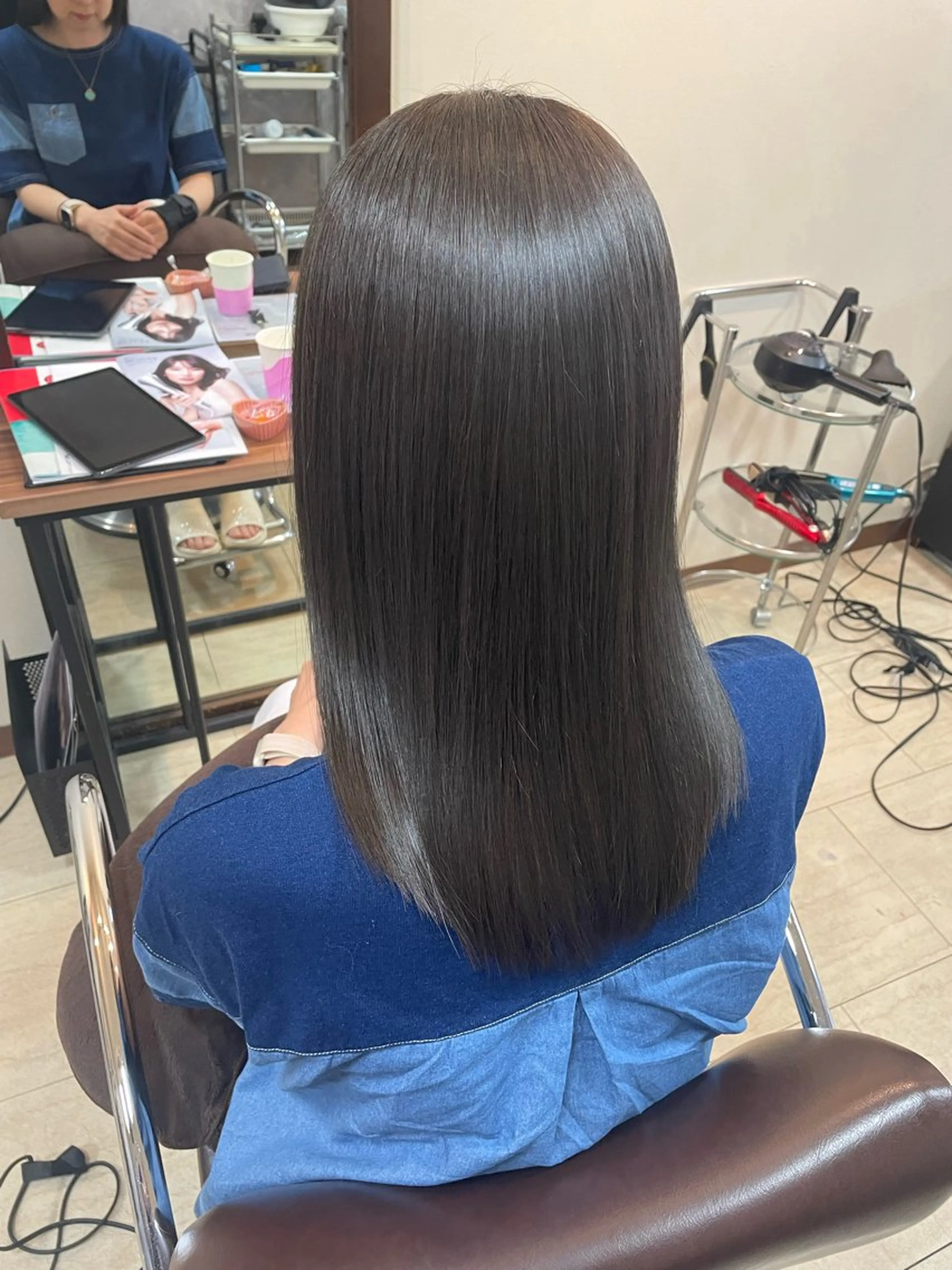 【エリアNo. 1の縮毛矯正】美髪矯正＋カット＋栄養補給トリートメントの写真