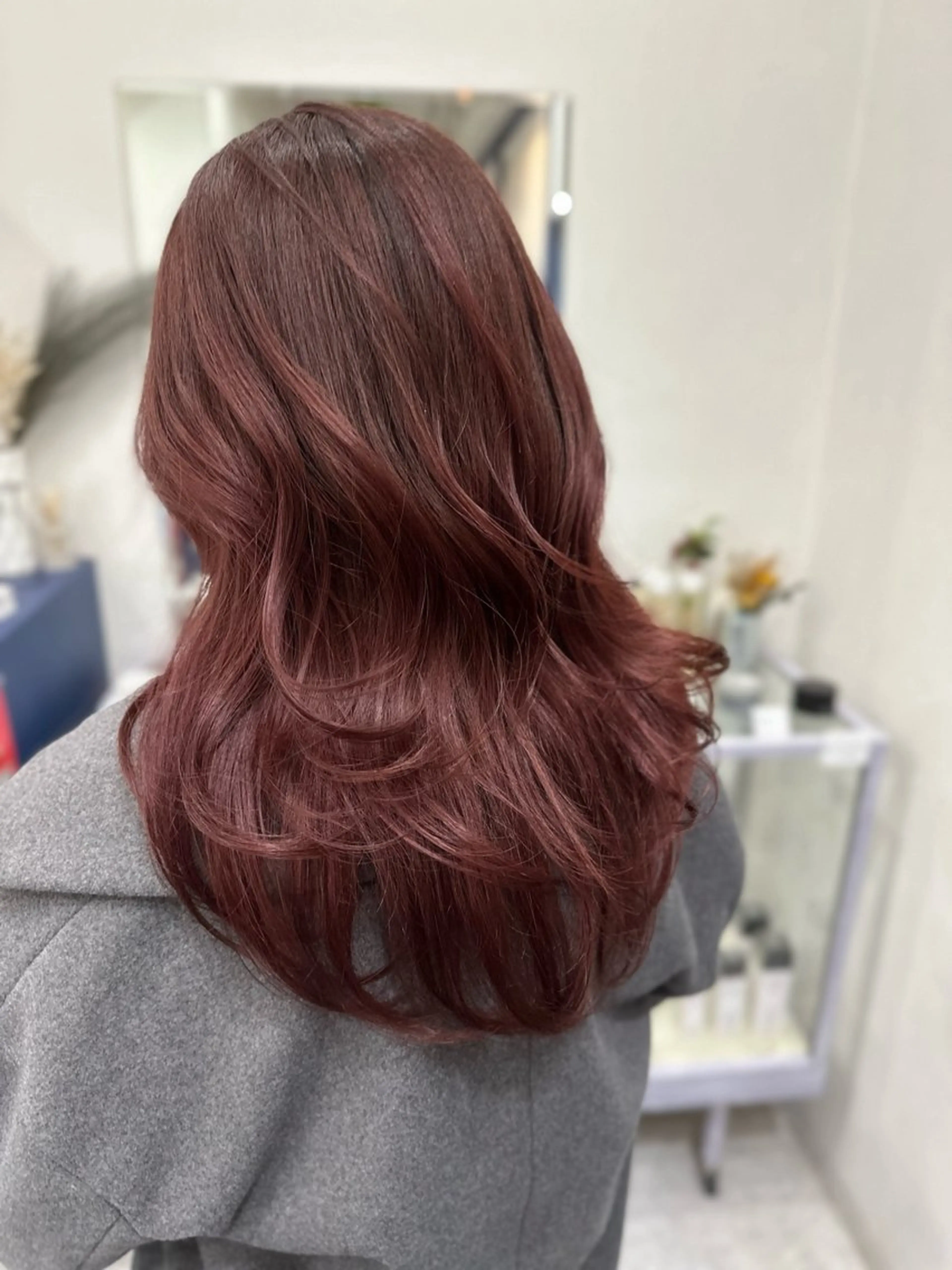 セミロング カラー Manami ♡のヘアスタイル