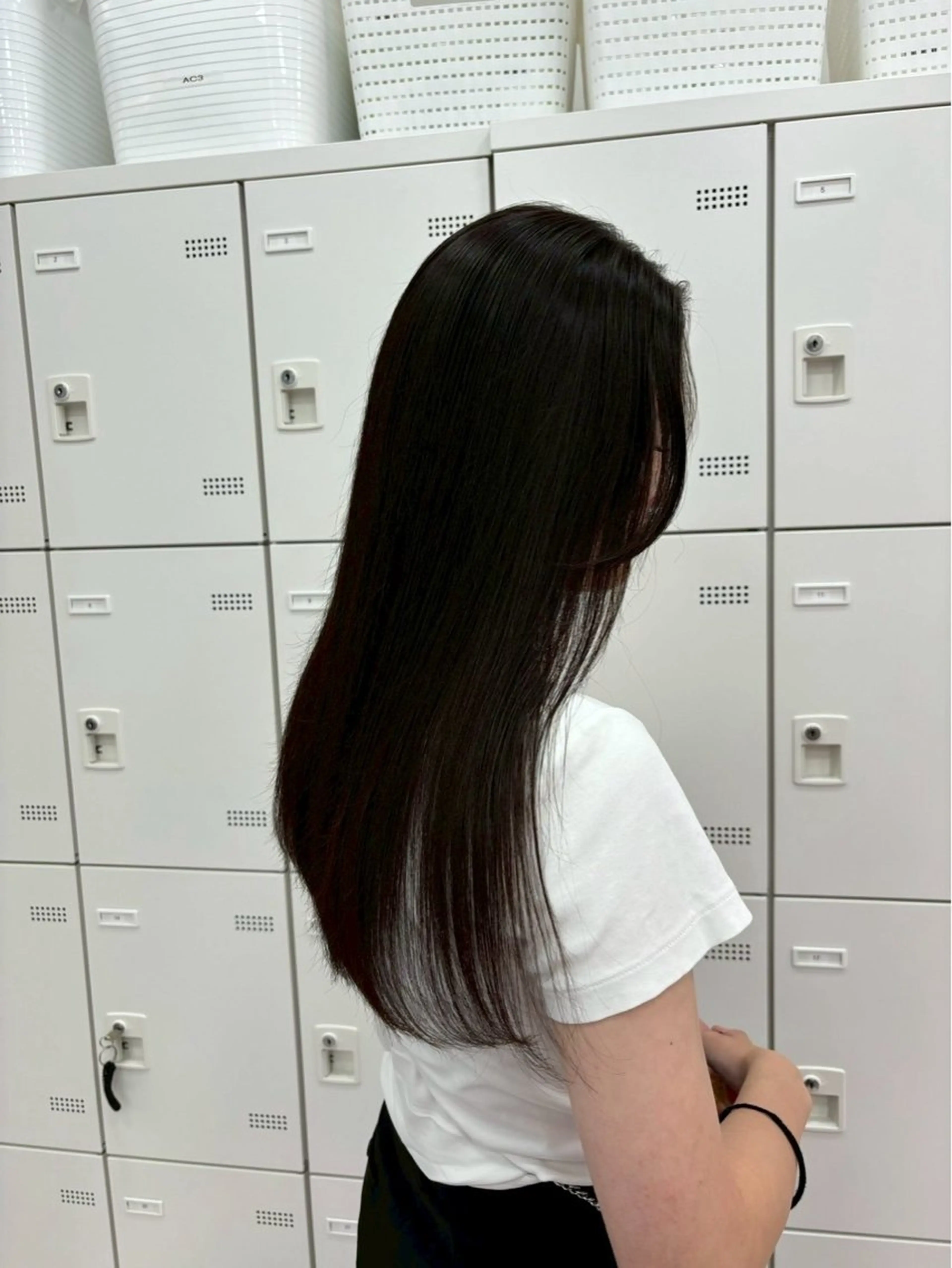 ロング カラー 透明感カラー トリートメント 🤍透明感推しカラー 🤍yui‪💞✨のヘアスタイル