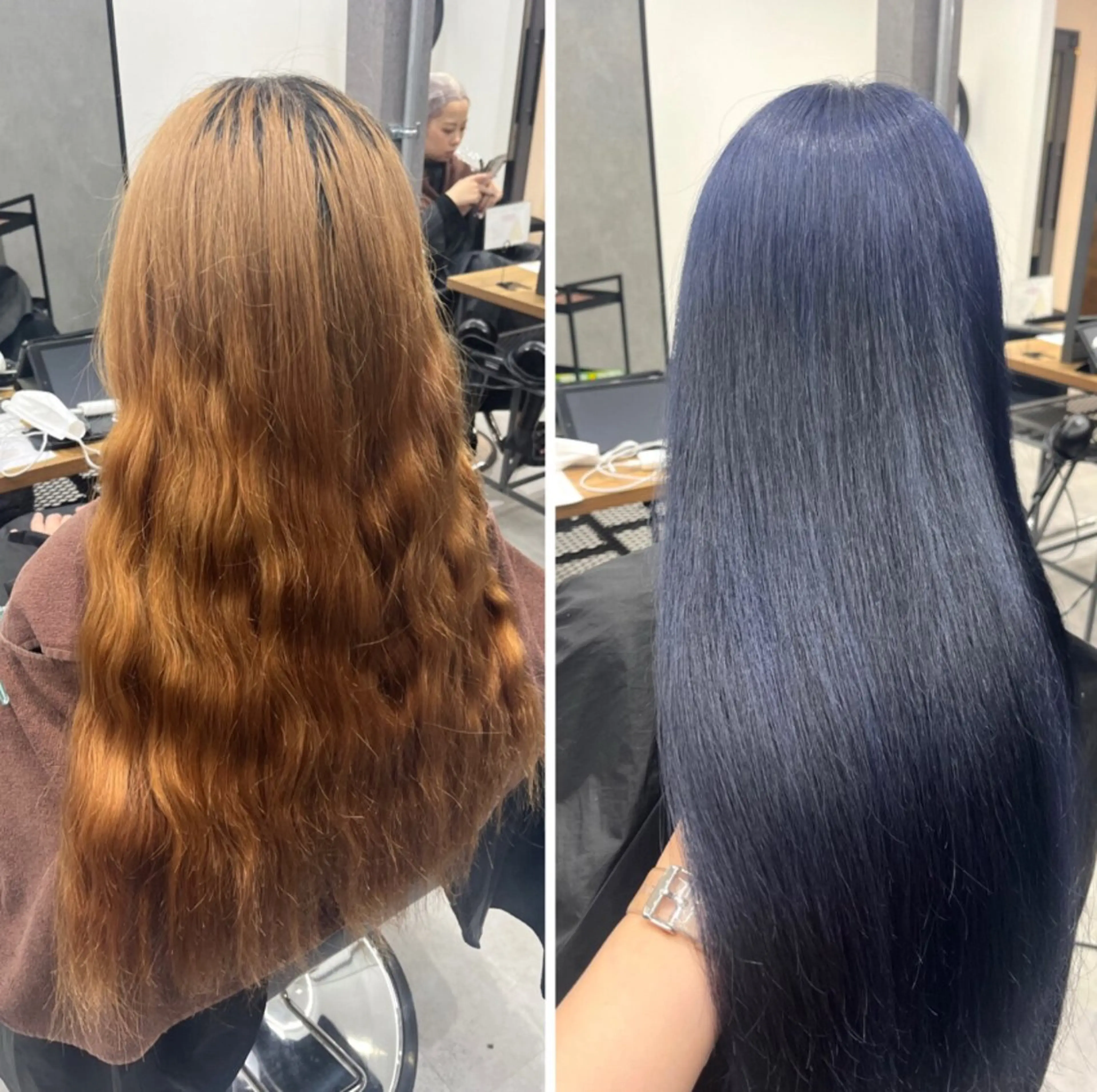 ロング ヘアカラー RIO🩶NEXT/ エクステ/ハイトーンのヘアスタイル