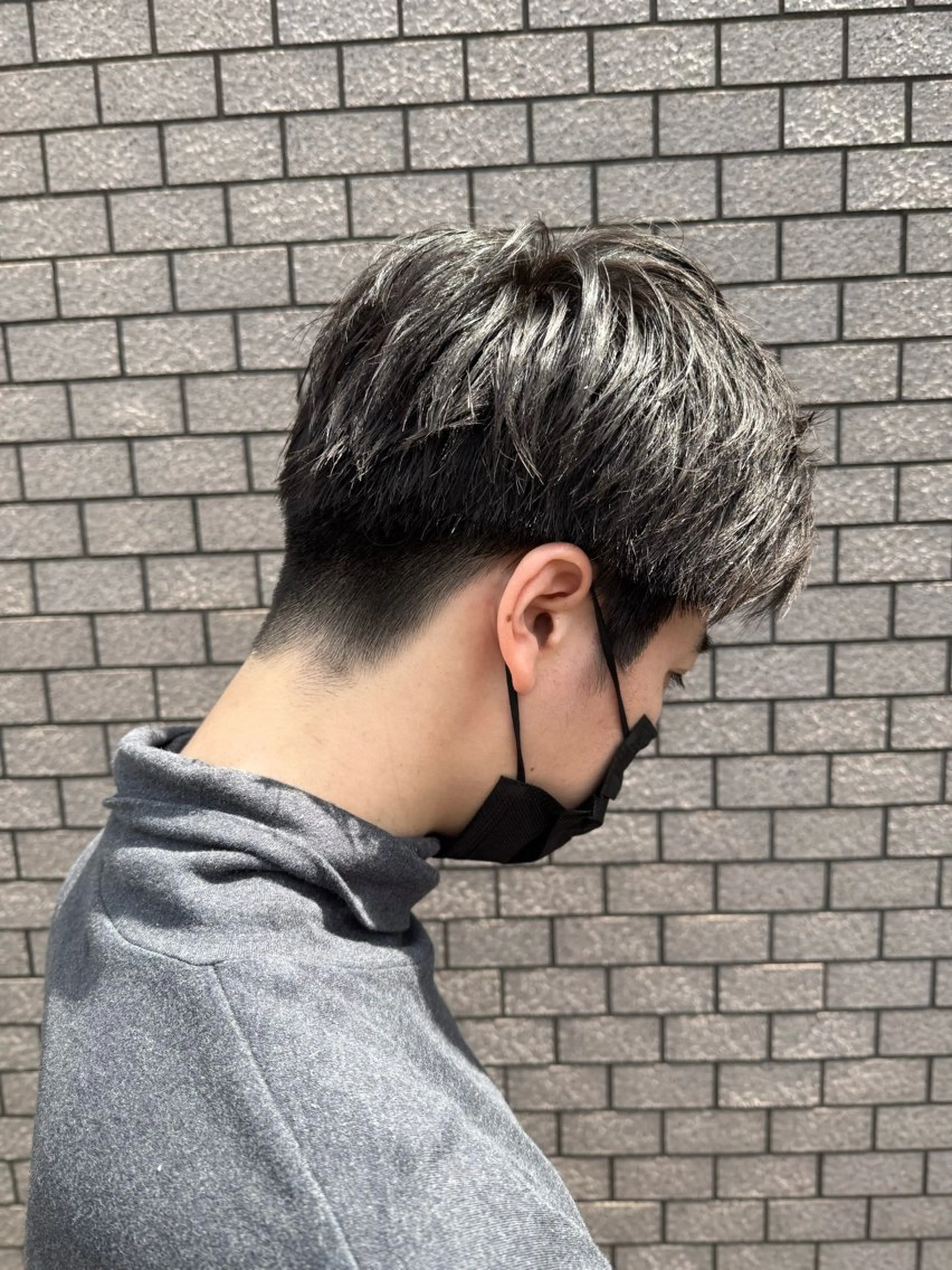 ショート メンズ カット パーマ/ハイトーン /吉田眞のヘアスタイル