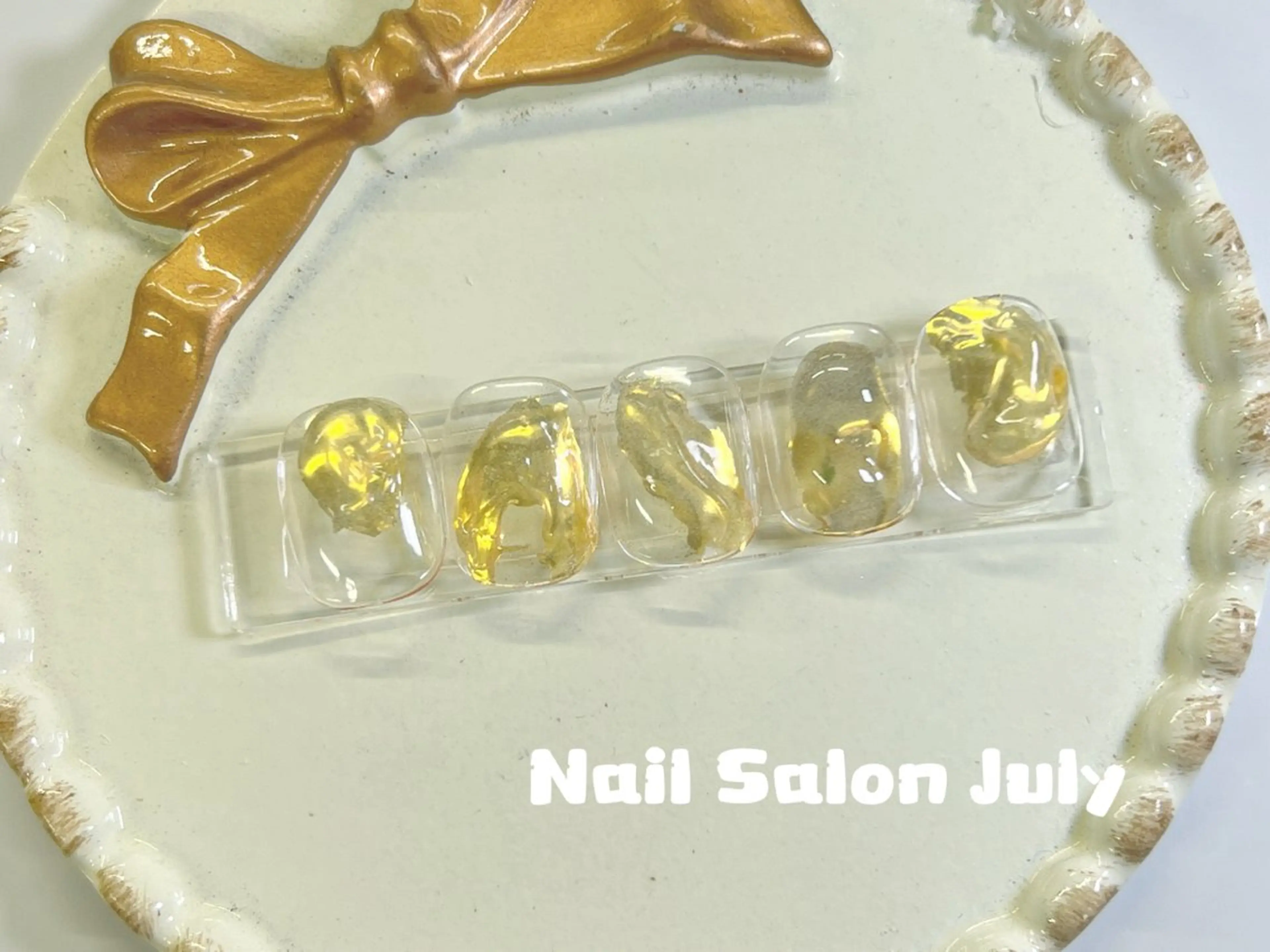 ネイル アートネイル オーロラネイル ジェルネイル ガーリー キラキラネイル ハンドネイル July モモのネイルデザイン