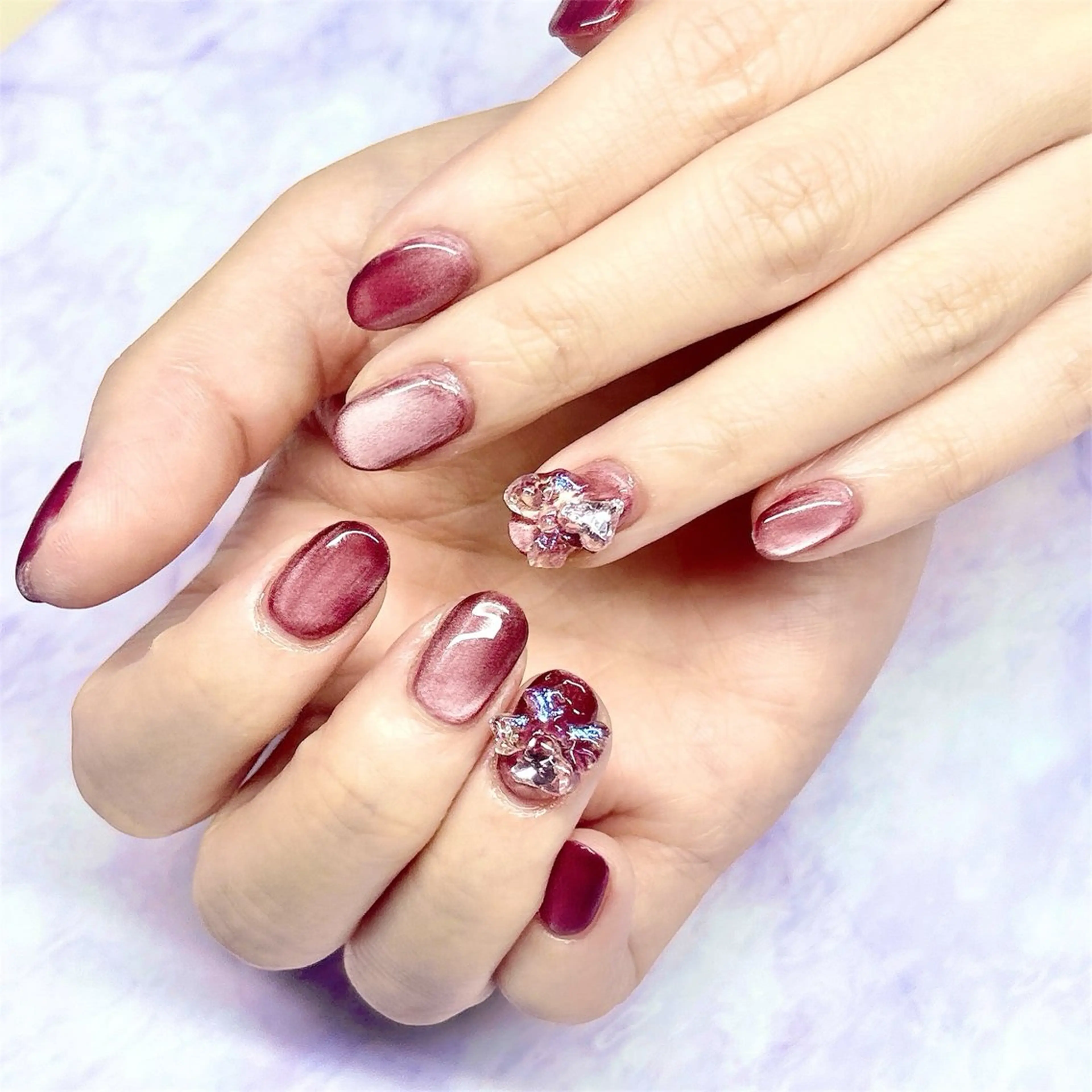 ネイル マグネットネイル MYu Beauty Salon  MAIのネイルデザイン