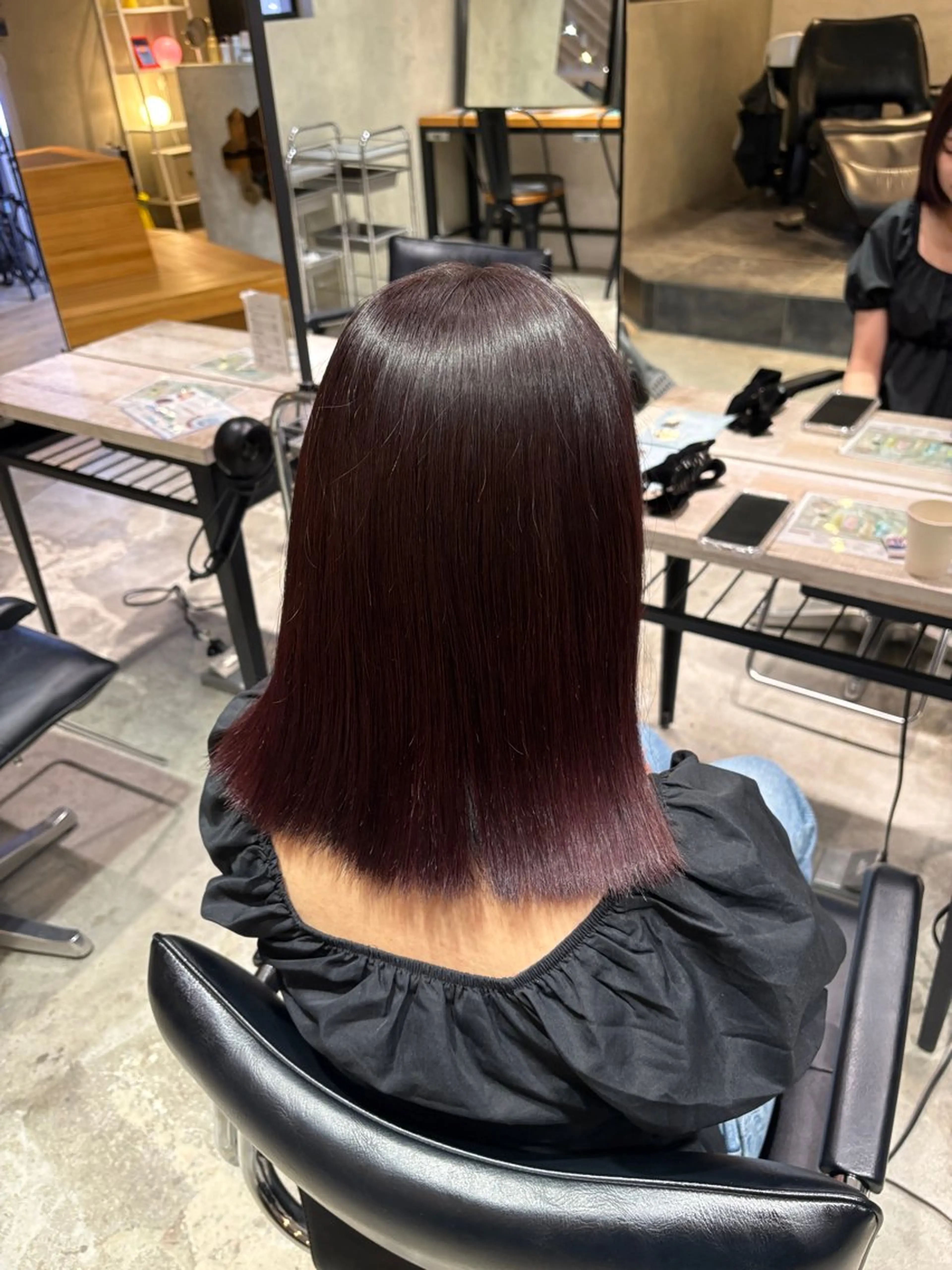 透明感ワンカラー＋1stepトリートメント✨🎀の写真