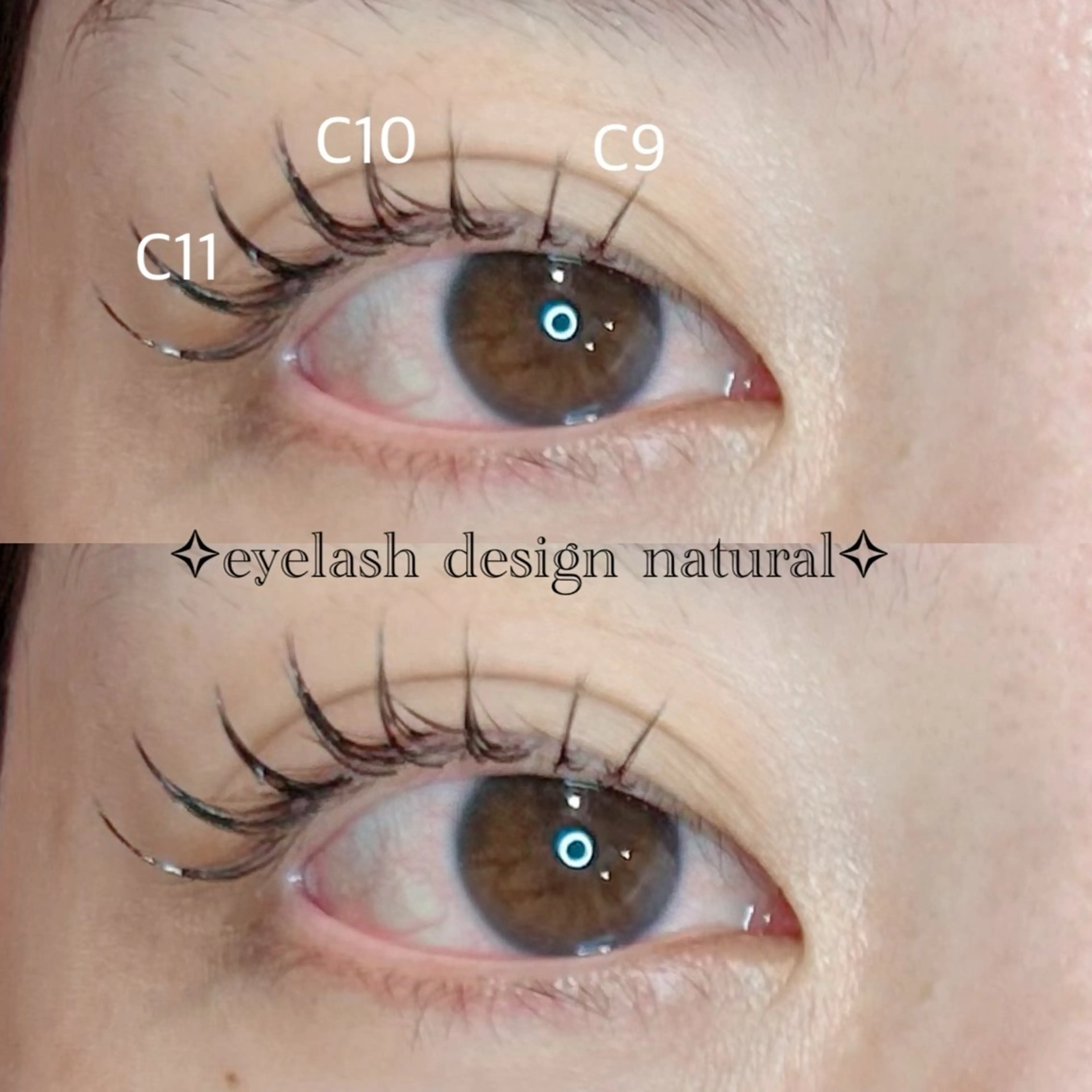 マツエク・マツパ AXSIA EYELASHのマツエク・マツパデザイン