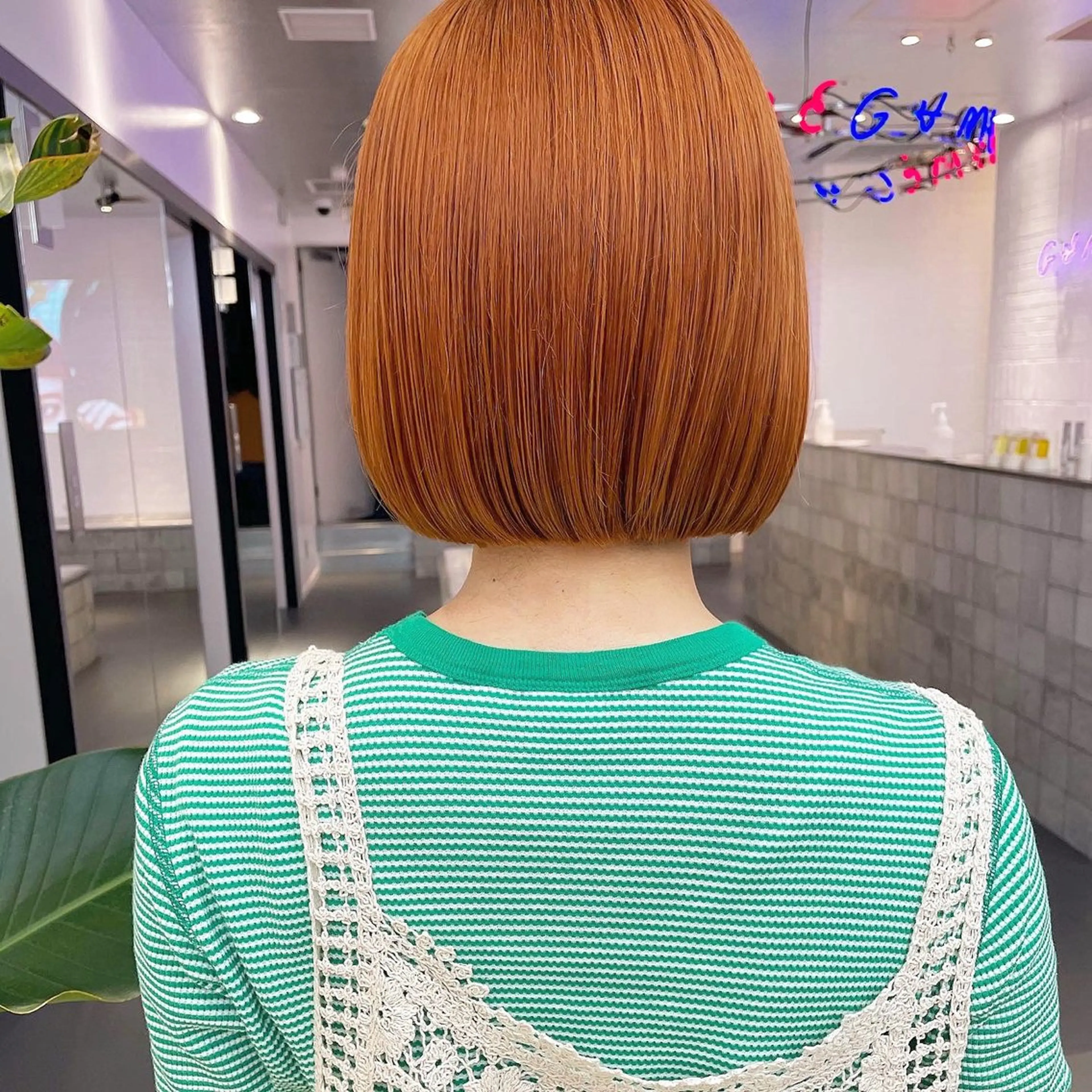 セミロング カラー カット ヘアカラー 🌈艶髪ベージュ🌈 ユウトのヘアスタイル