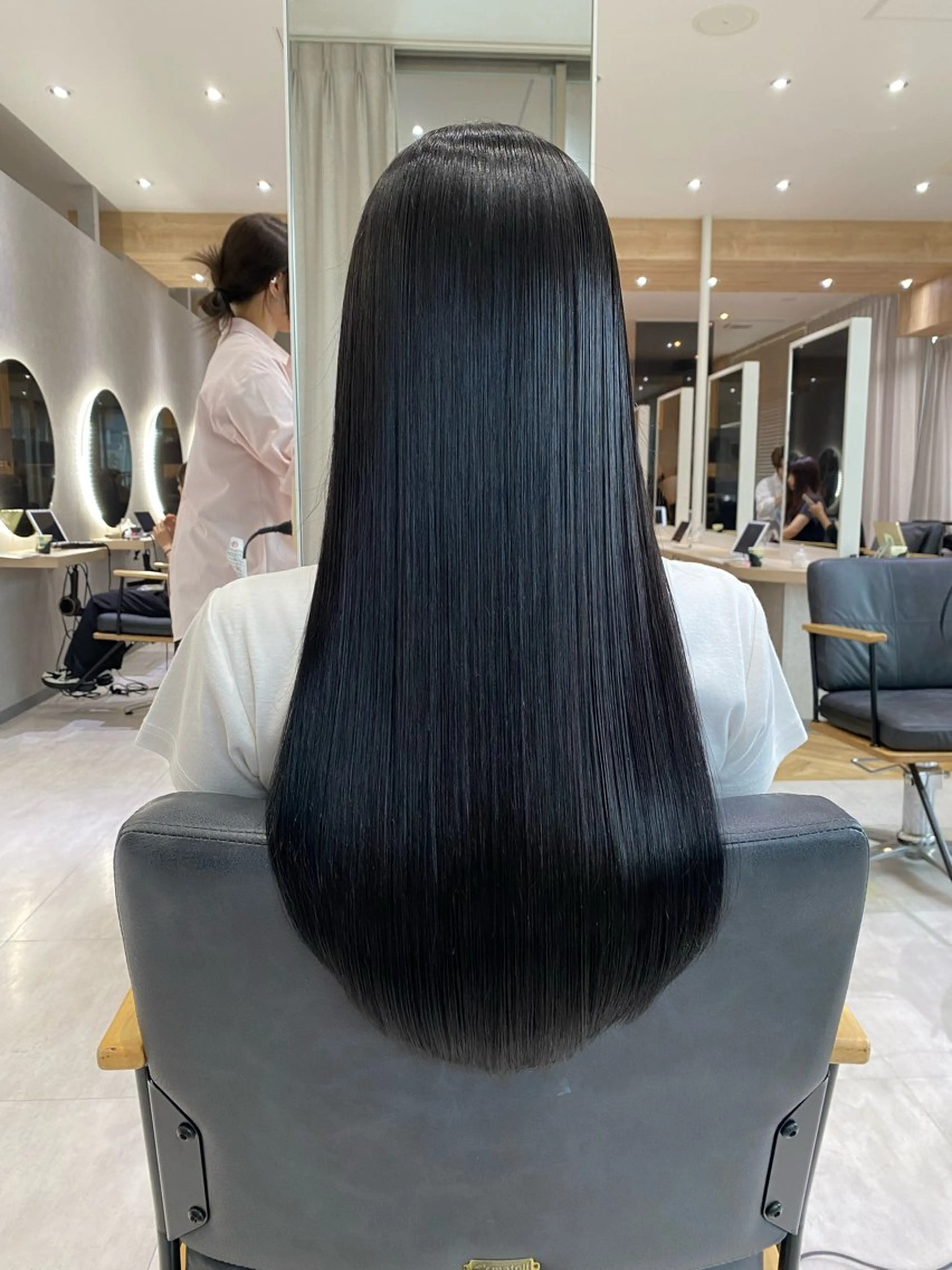 ロング カット ヘアカラー トリートメント 中村一樹/髪質改善/ 艶髪/艶カラー/美髪のヘアスタイル