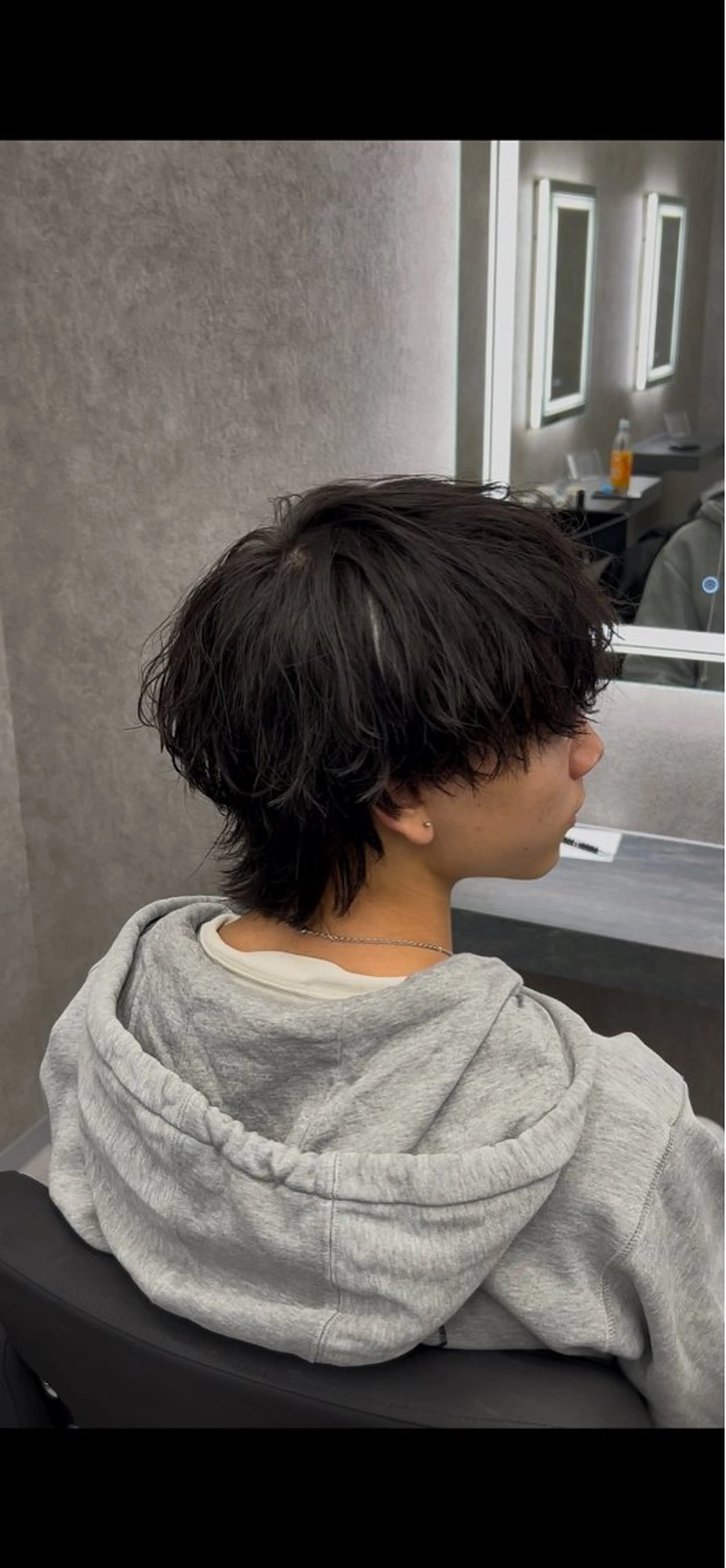 ミディアム パーマ メンズ ミディアムパーマ ダウンパーマ メンズパーマ メンズウルフカット ウルフカット カット パーマ メンズウルフ特化🐺 🔥長山耕大🔥のヘアスタイル