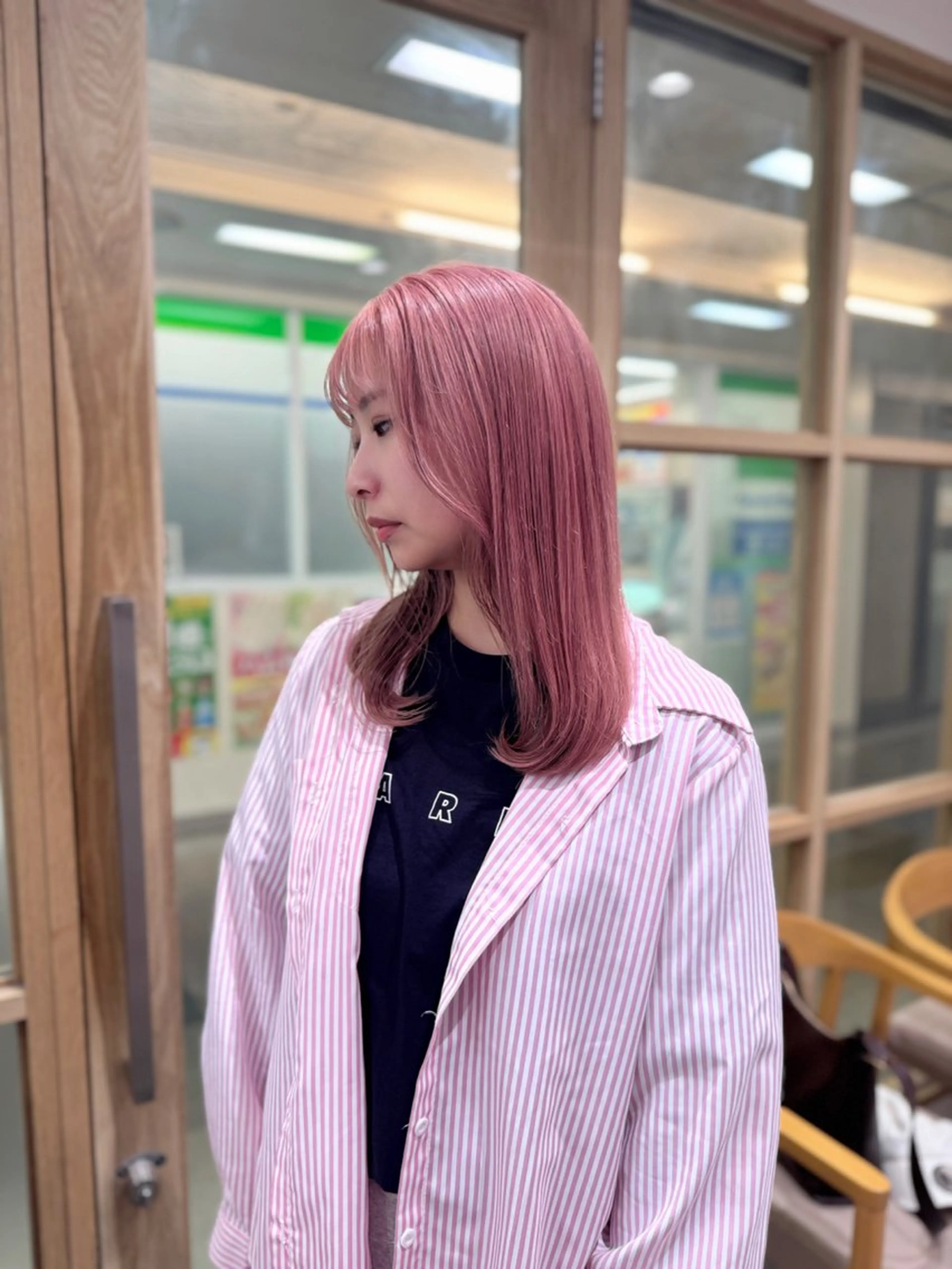 ミディアム カラー ヘアカラー eNN「エン」所属・武田 昇竜のヘアスタイル