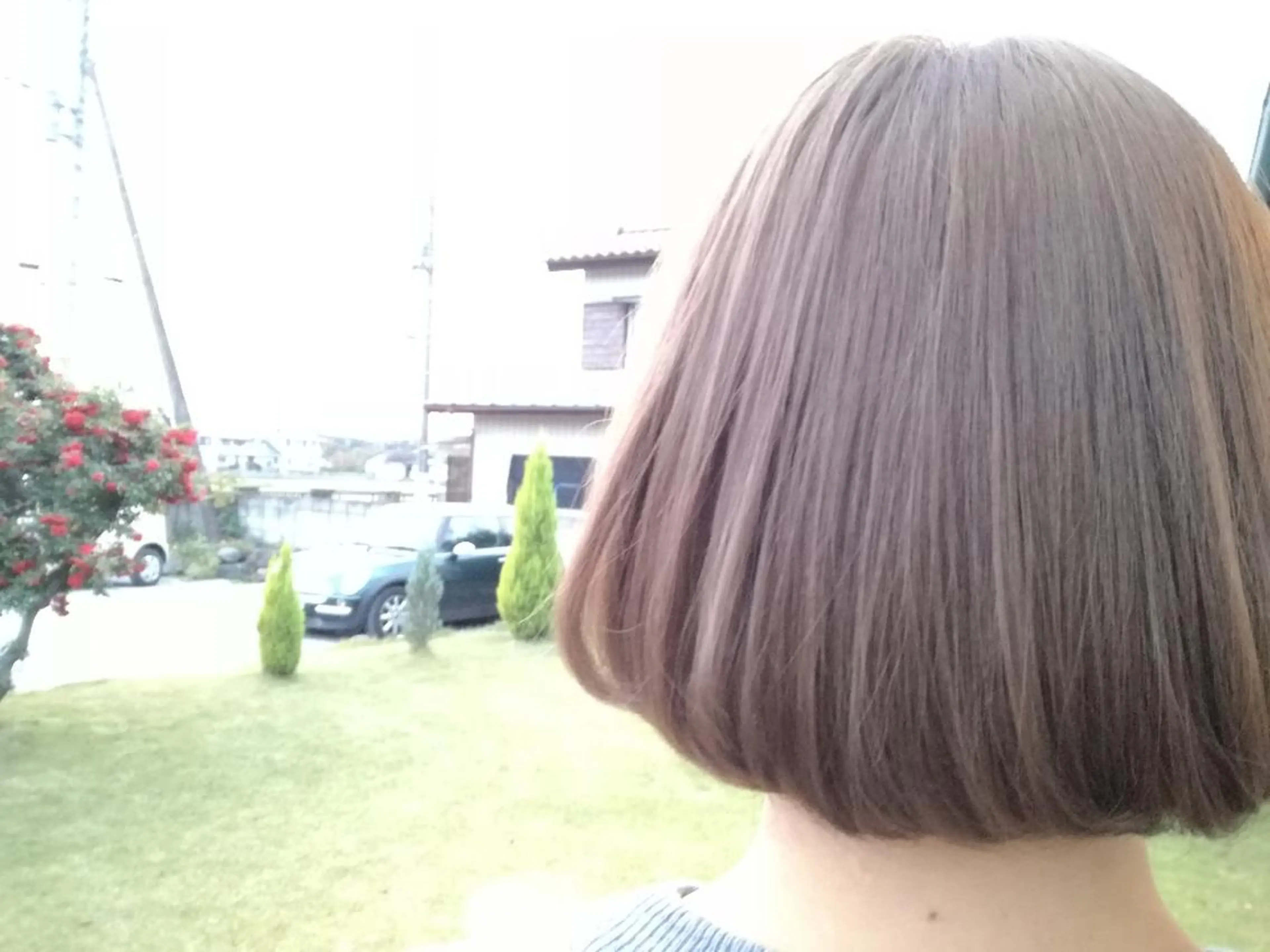 ミディアム ヘアカラー 佐藤 美咲のヘアスタイル