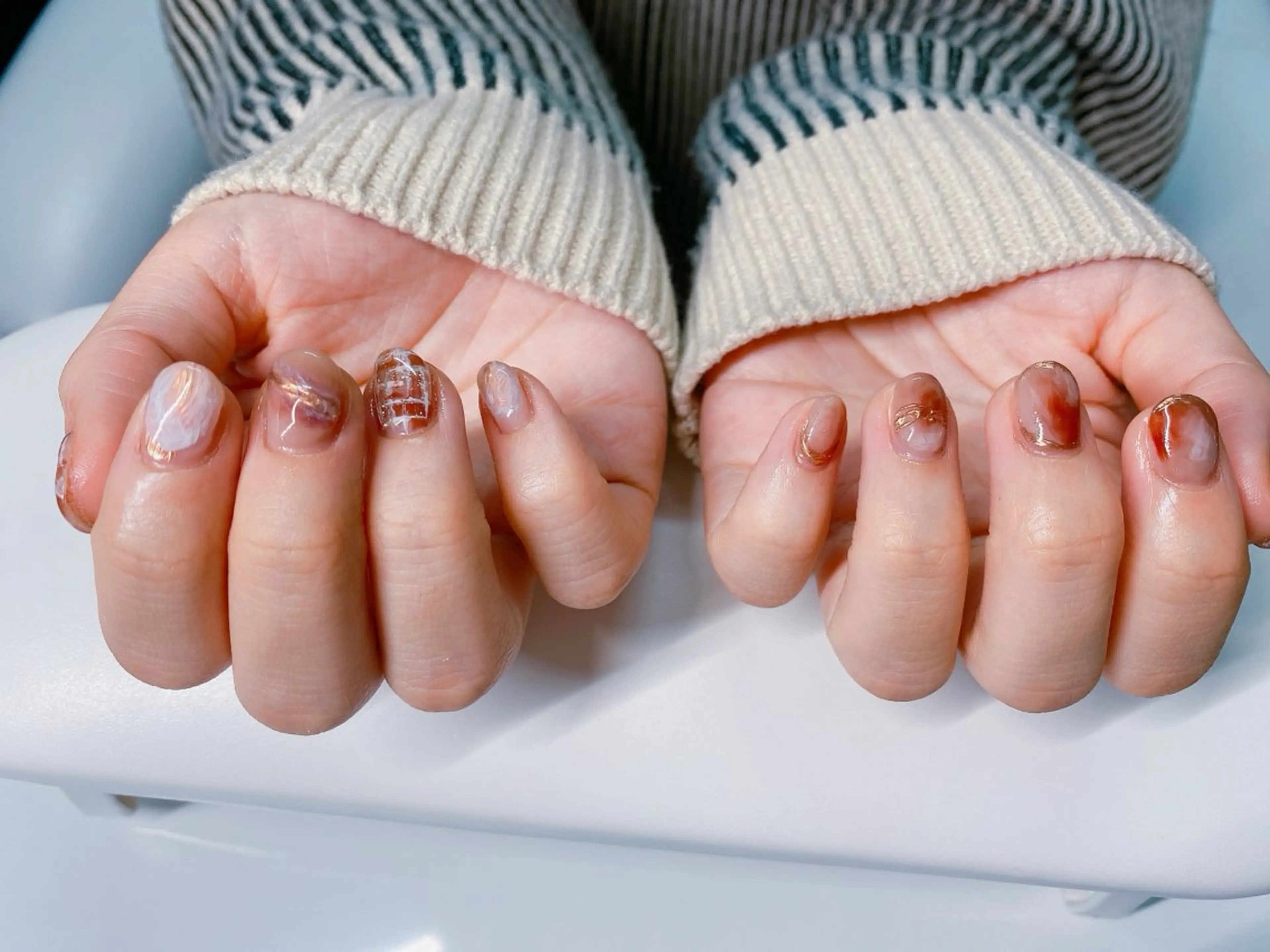 ネイル ハンドネイル Nail&Eyelash epa 仙台駅前店所属・さとう のぞみのネイルデザイン