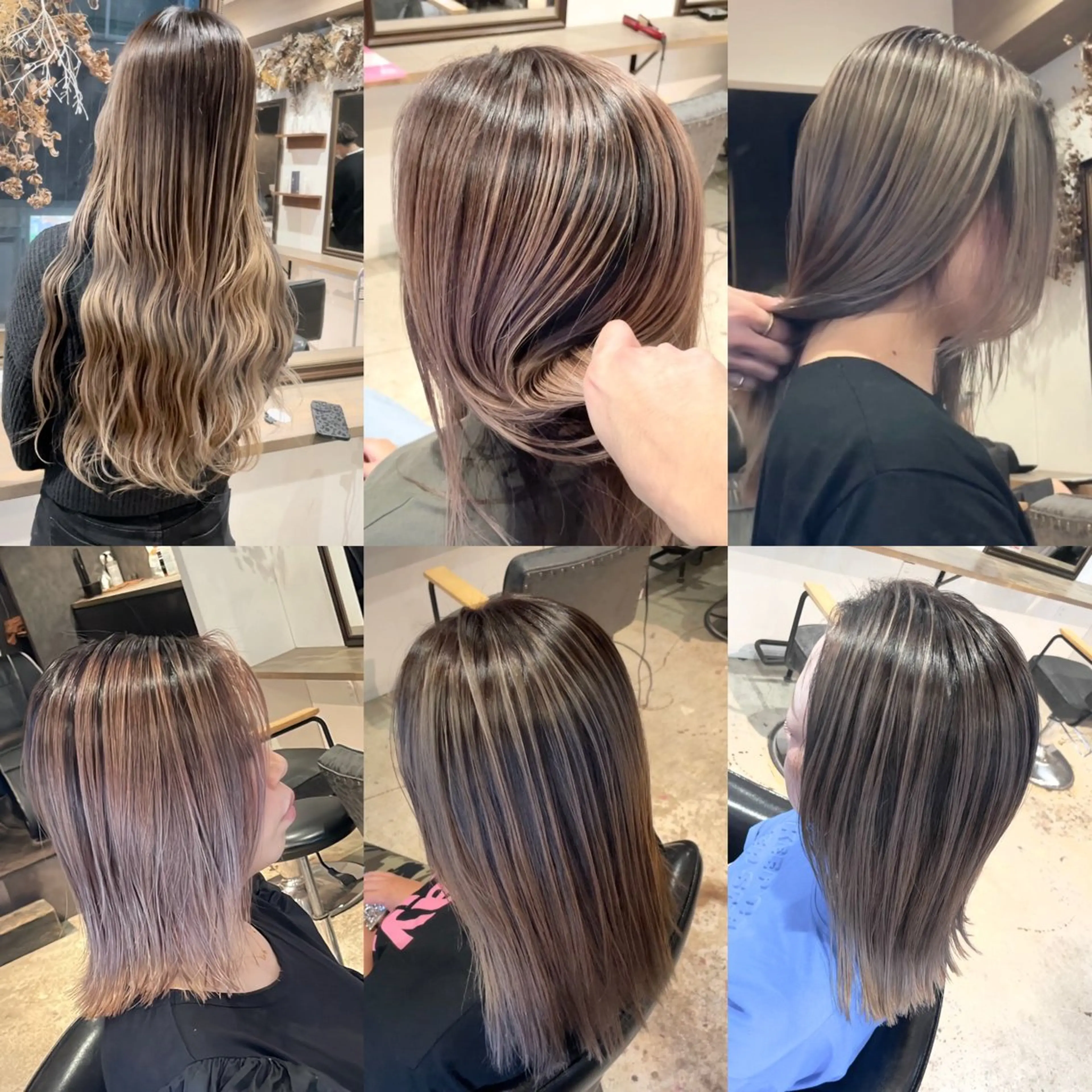 ロング カラー カット ヘアカラー ギャルの革命児 秀斗のヘアスタイル