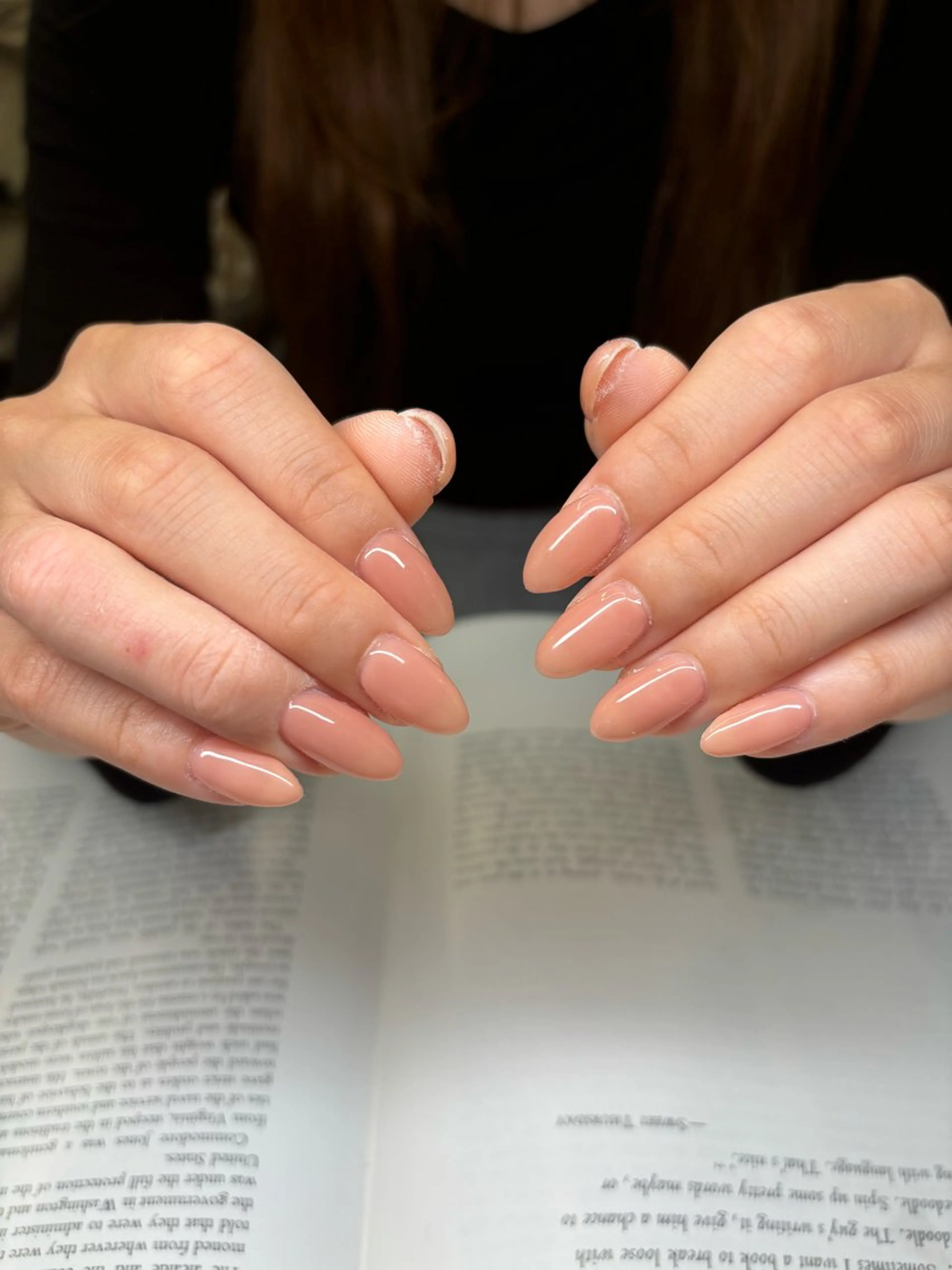 ネイル ワンカラーネイル シンプルネイル ハンドネイル era Sahoのネイルデザイン