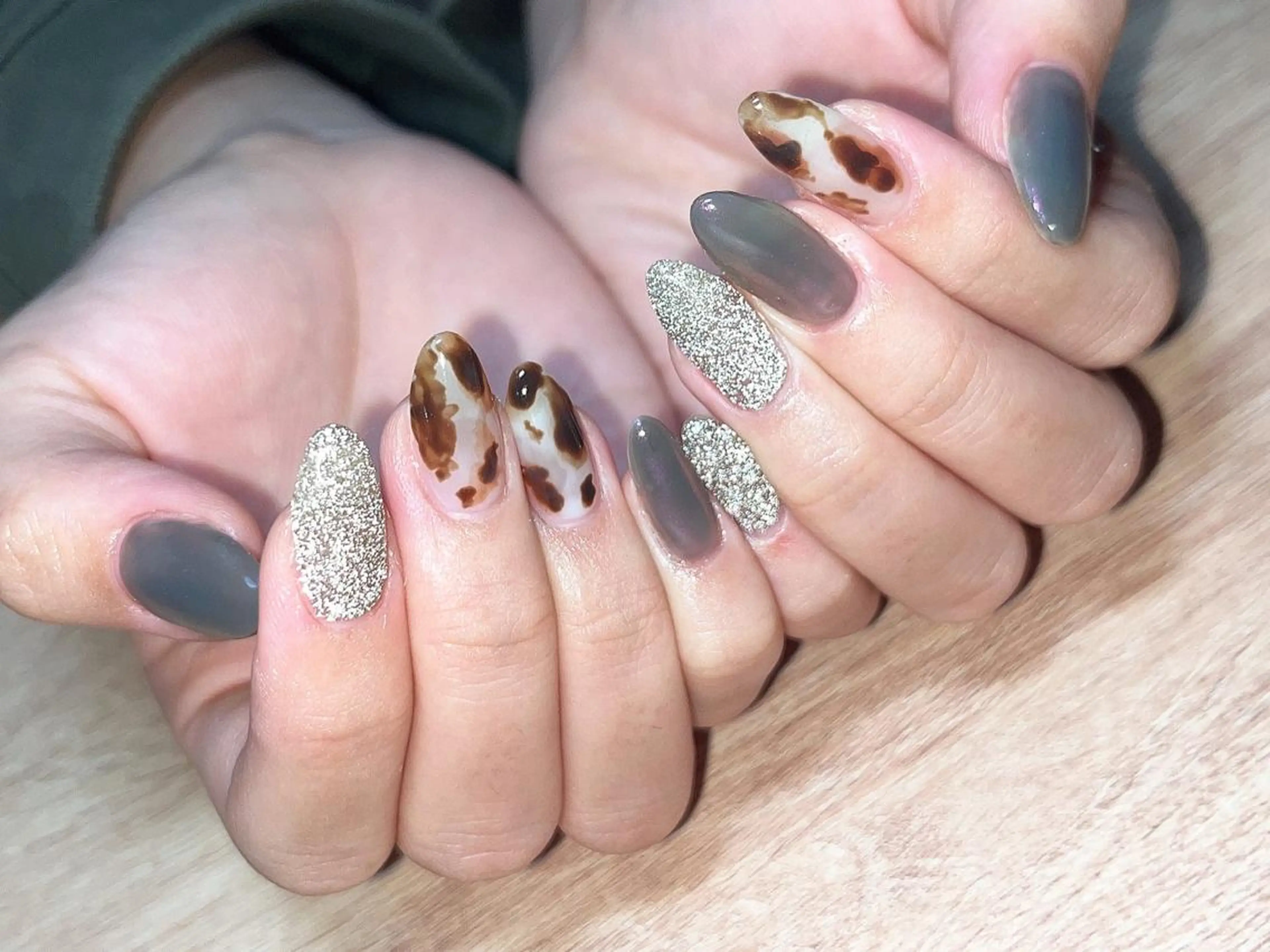 ネイル フラッシュネイル ハンドネイル nail salon M'U【エムユー】のネイルデザイン