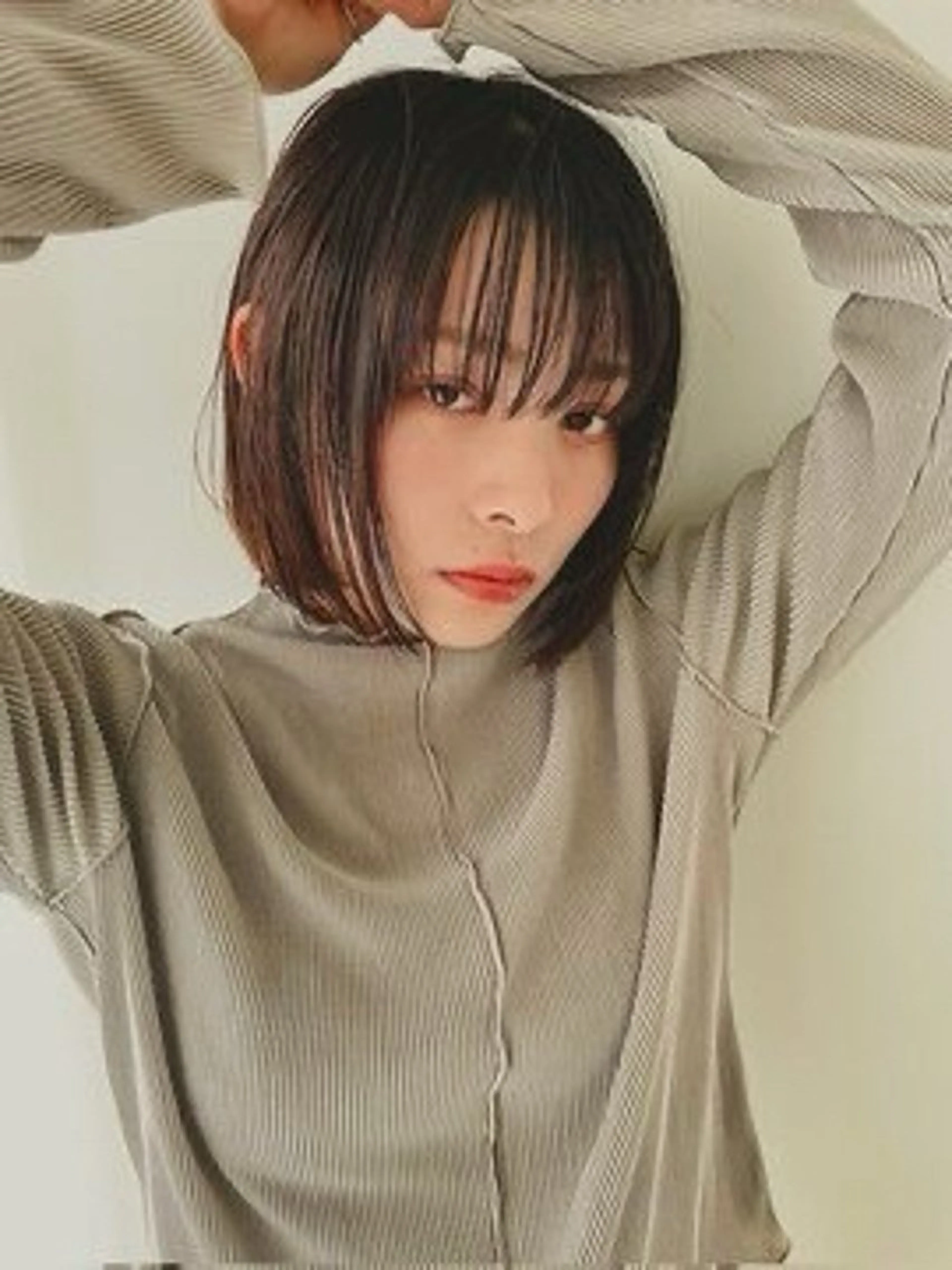 ショート KAZUKI新宿 カット　パーマのヘアスタイル