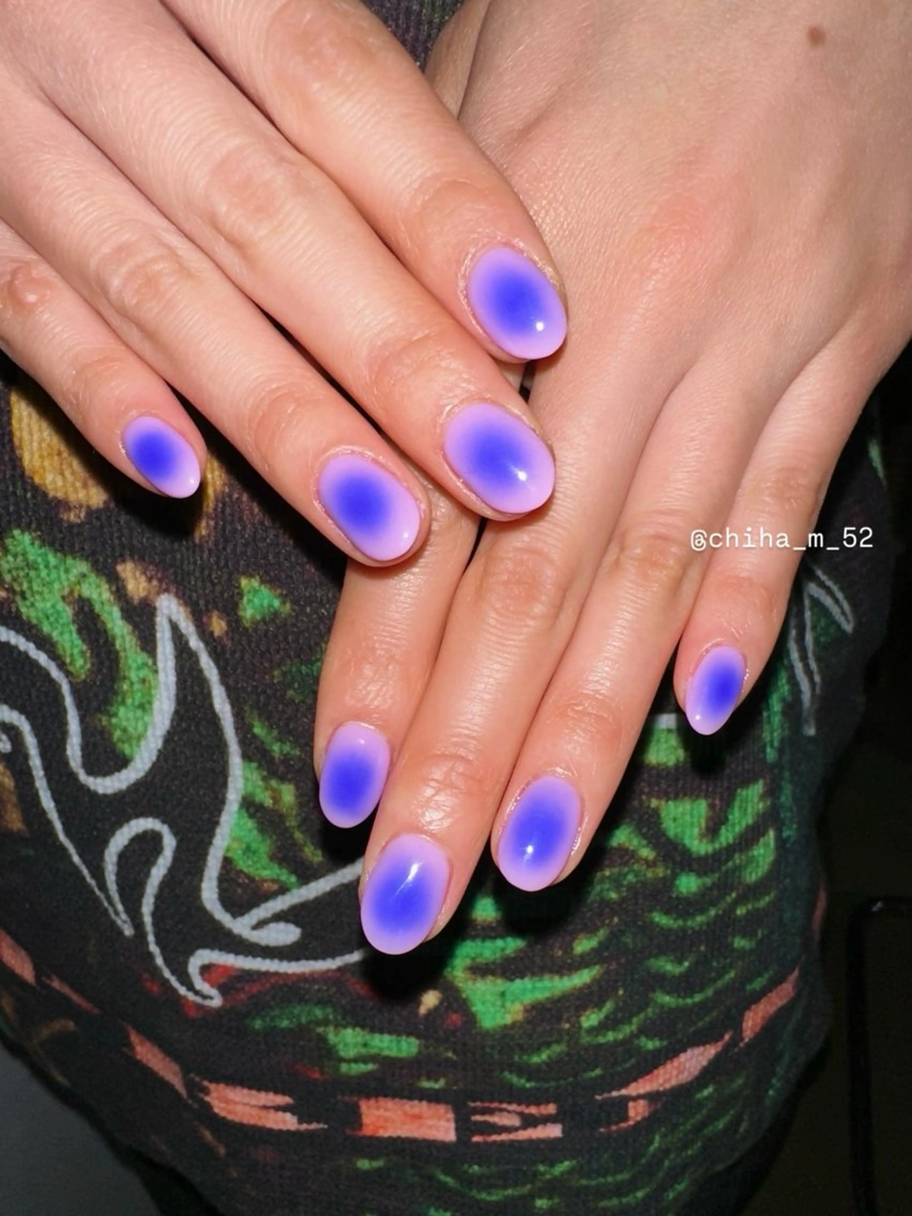 ネイル チークネイル ハンドネイル チハル ミチハタのネイルデザイン