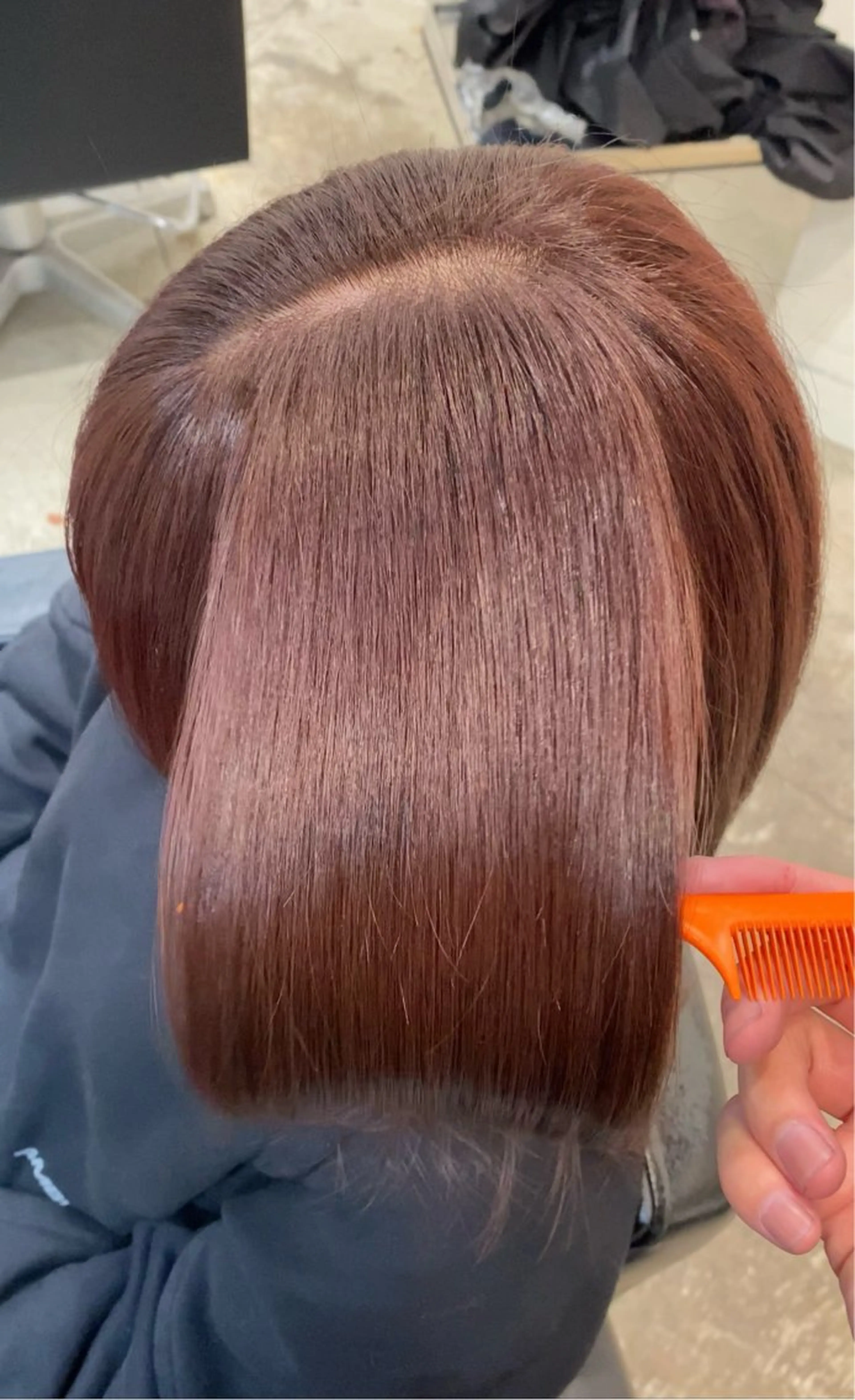 カラー 本多將人 カットモデル大募集のヘアスタイル