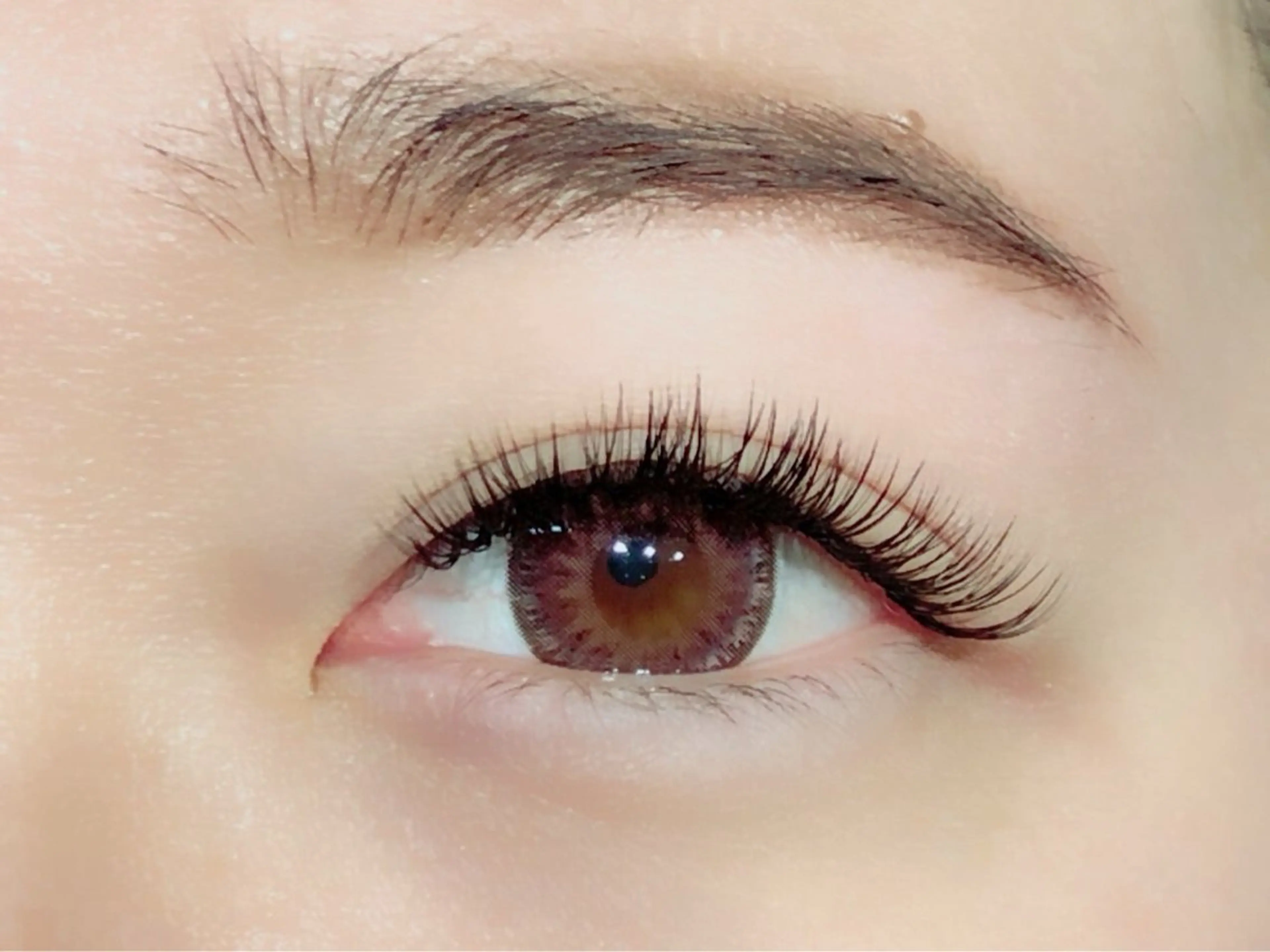 マツエク・マツパ バインドロック フラットラッシュ アイラッシュ&ネイルサロン Rich to 多治見店所属・Richto 各務七海のマツエク・マツパデザイン