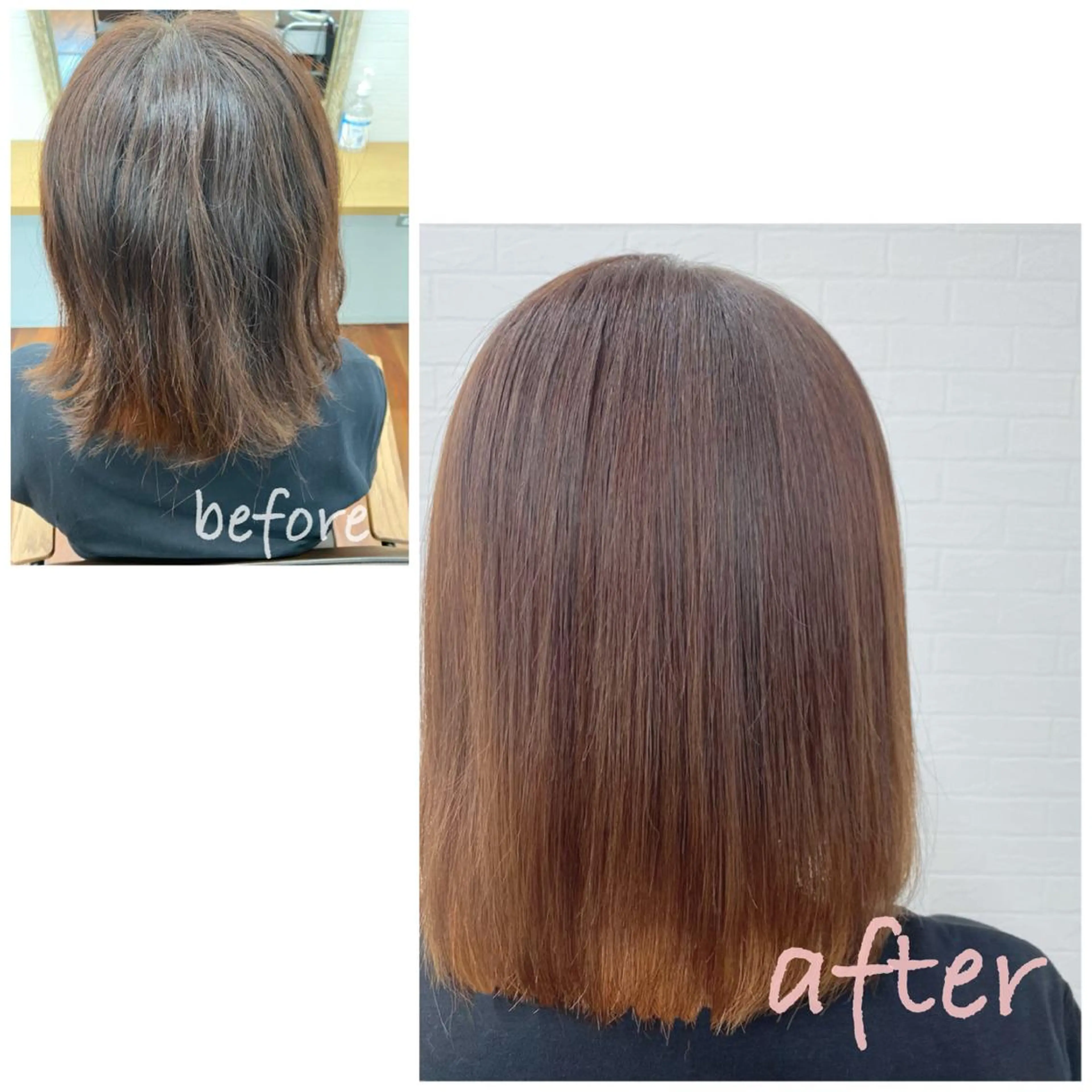 ミディアム パーマ トリートメント 酸性ストレート ストレートパーマ GRANLUSSO 〜グランルッソ駅前店所属・木口 嘉美のヘアスタイル