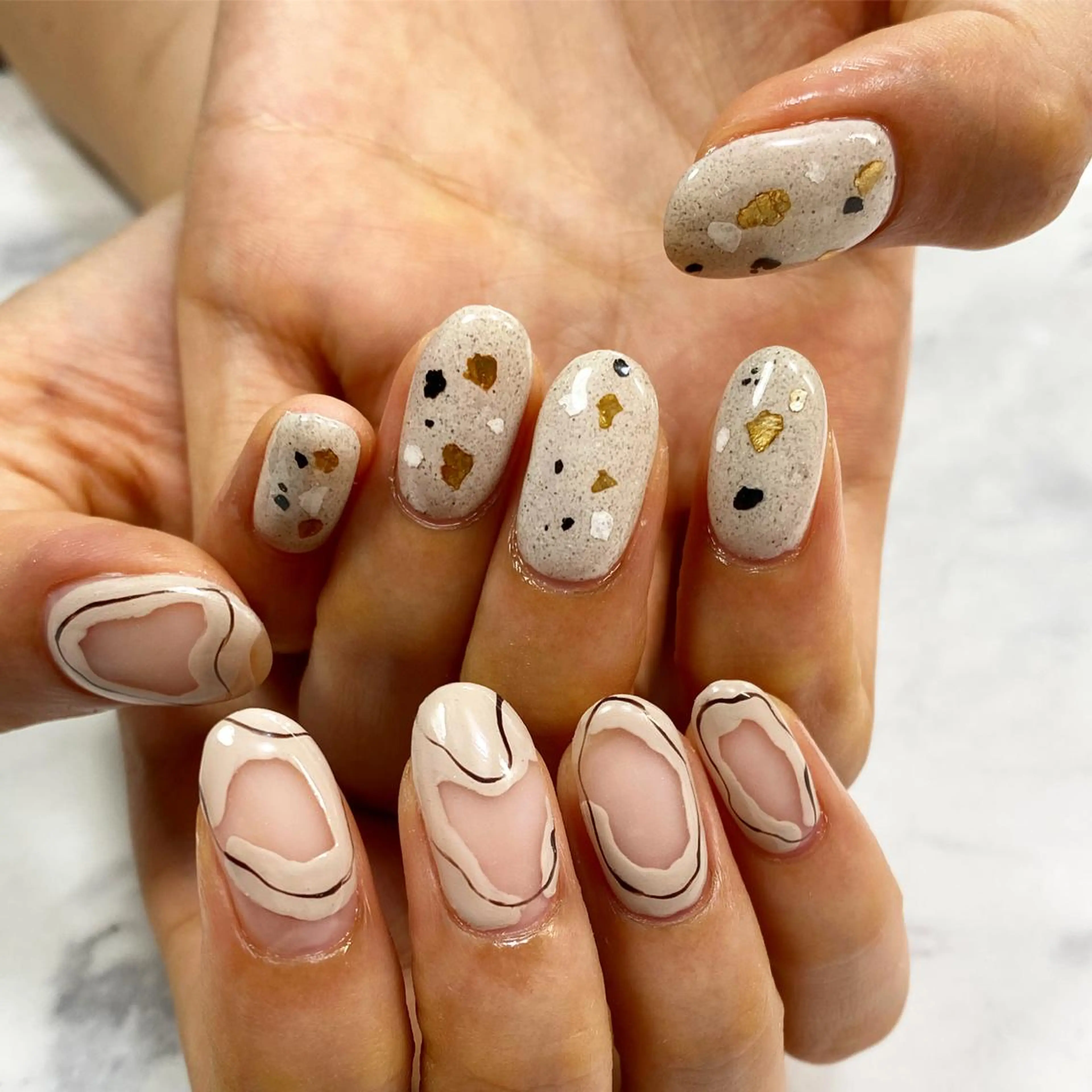 ネイル ハンドネイル mellow mのネイルデザイン