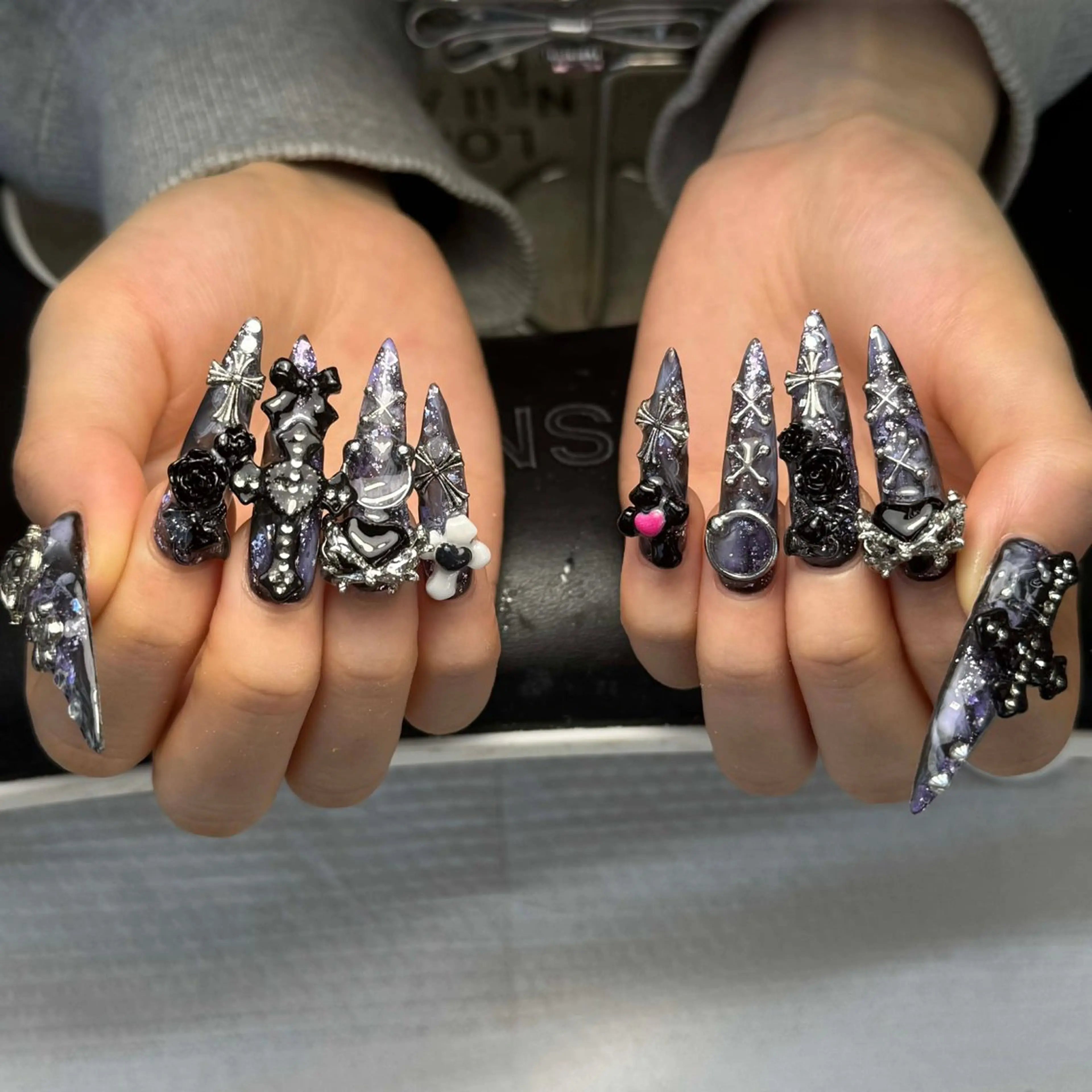 ネイル ハンドネイル ハンドケア Panda chan Novaのネイルデザイン