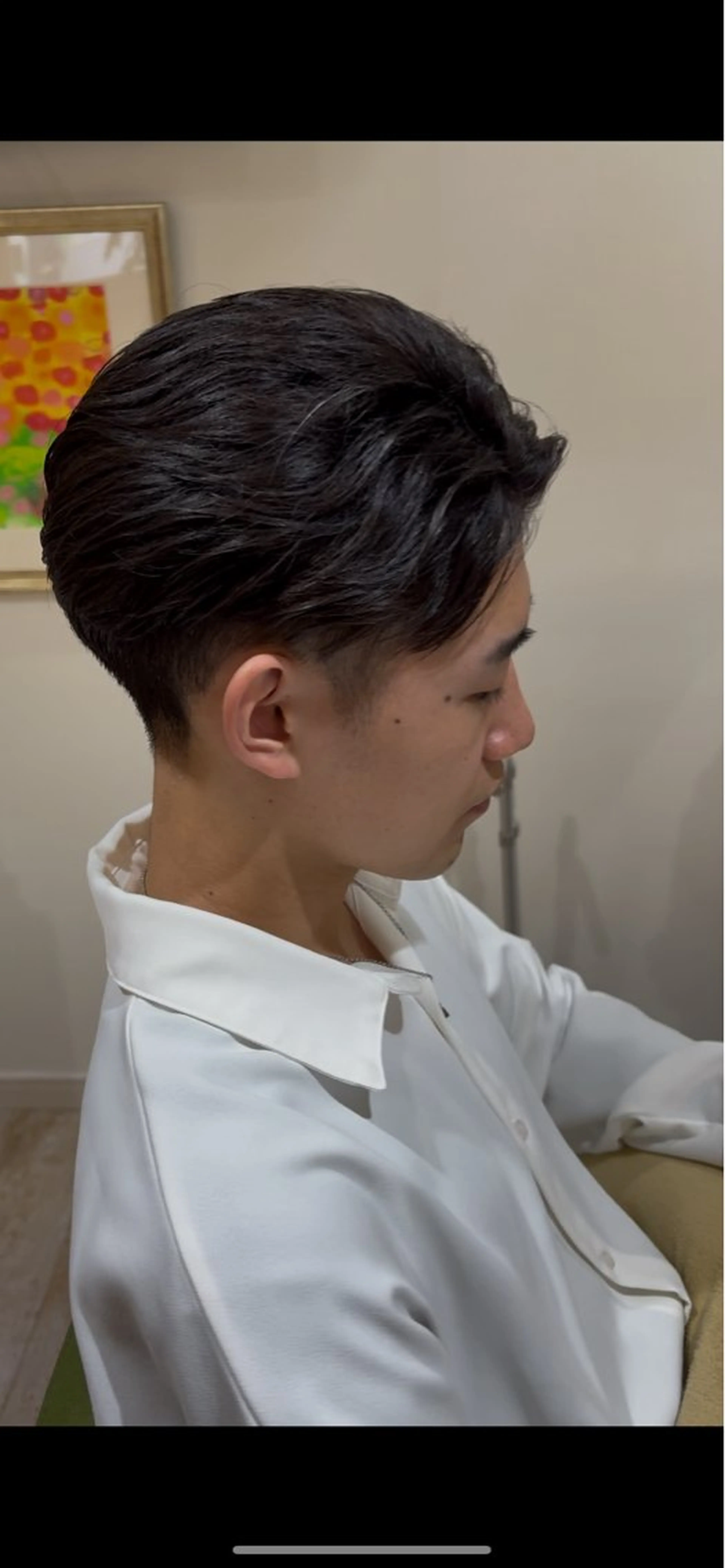 ショート メンズ カット ヘアセット AIN.ANLY.所属・顔まわりカット/レイ ヤーカット/小池 祐のヘアスタイル