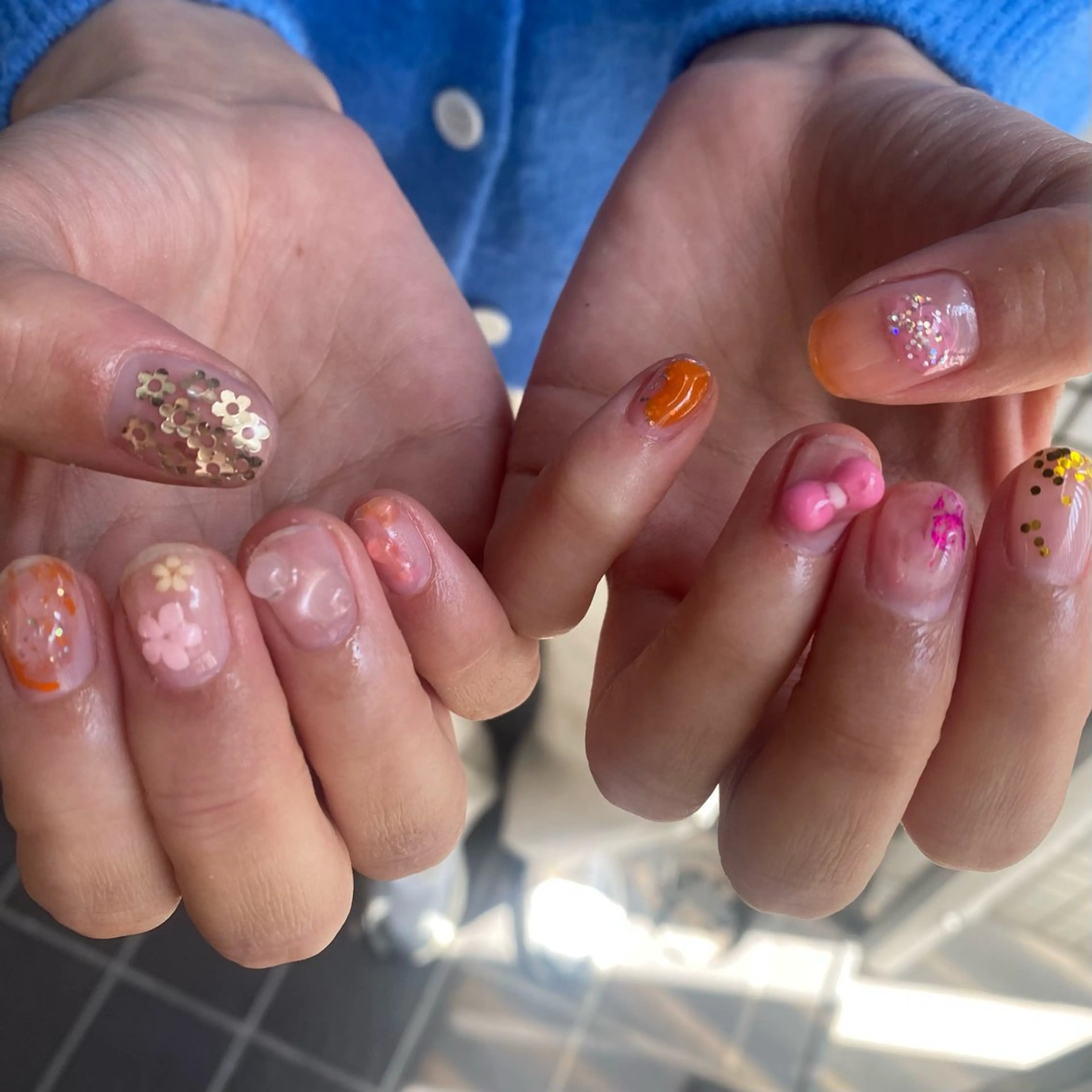 ネイル nano/きもかわ nail🐬🫧のネイルデザイン