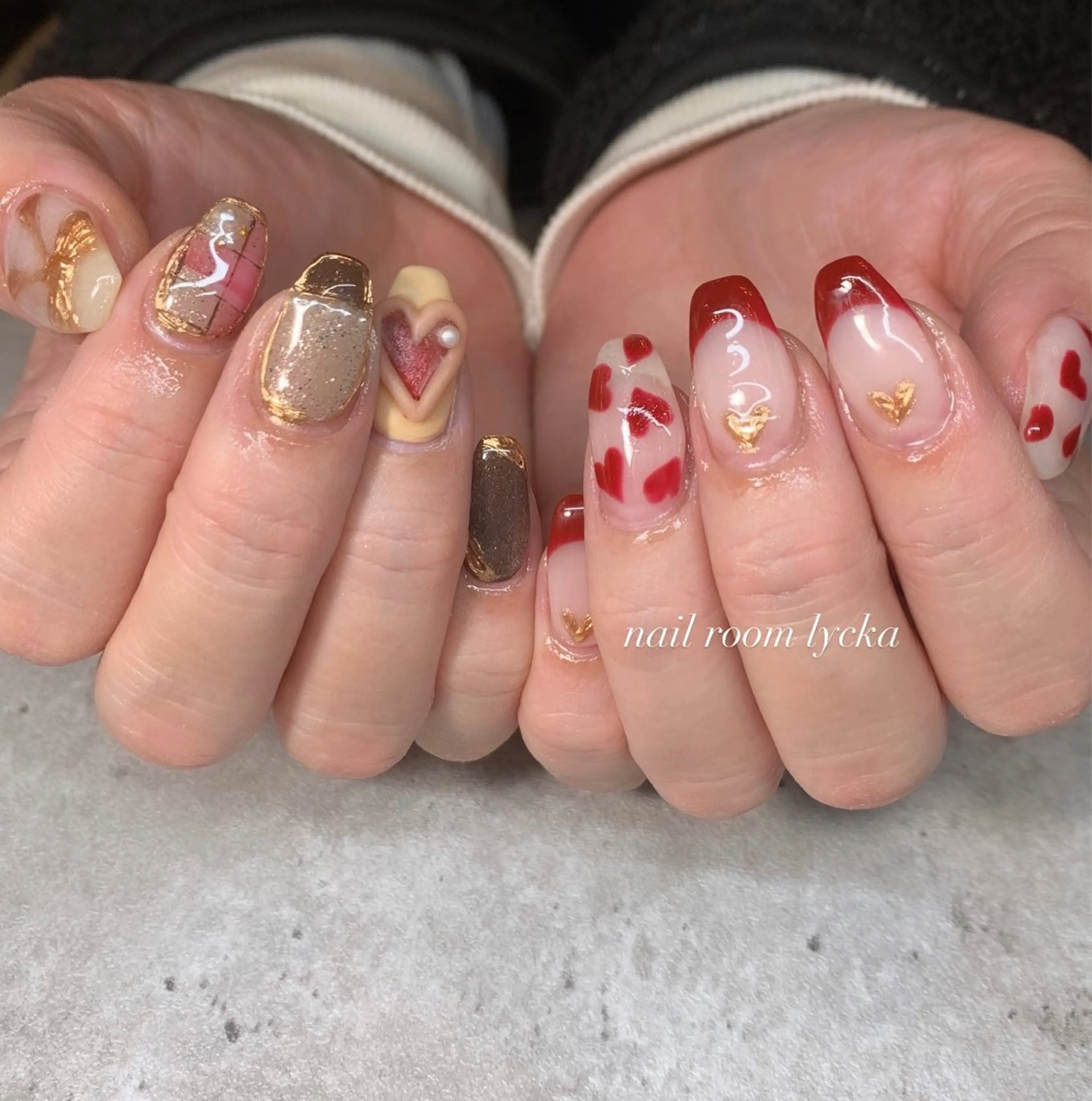 ネイル ﾈｲﾙﾙｰﾑﾘｯｶ 𝐦𝐚𝐲𝐮のネイルデザイン