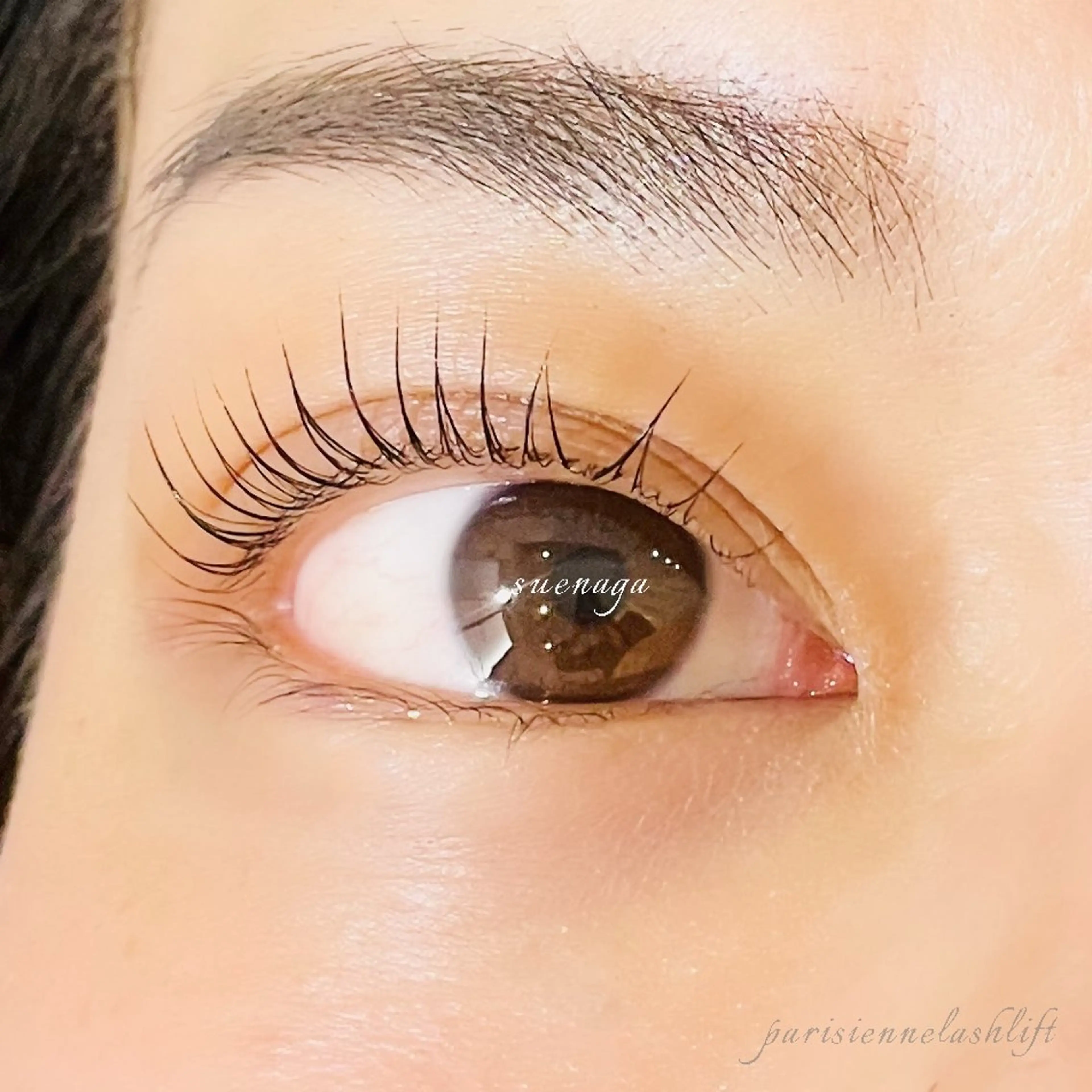 マツエク・マツパ パリジェンヌラッシュリフト Kahala⛱️ Suenagaのマツエク・マツパデザイン