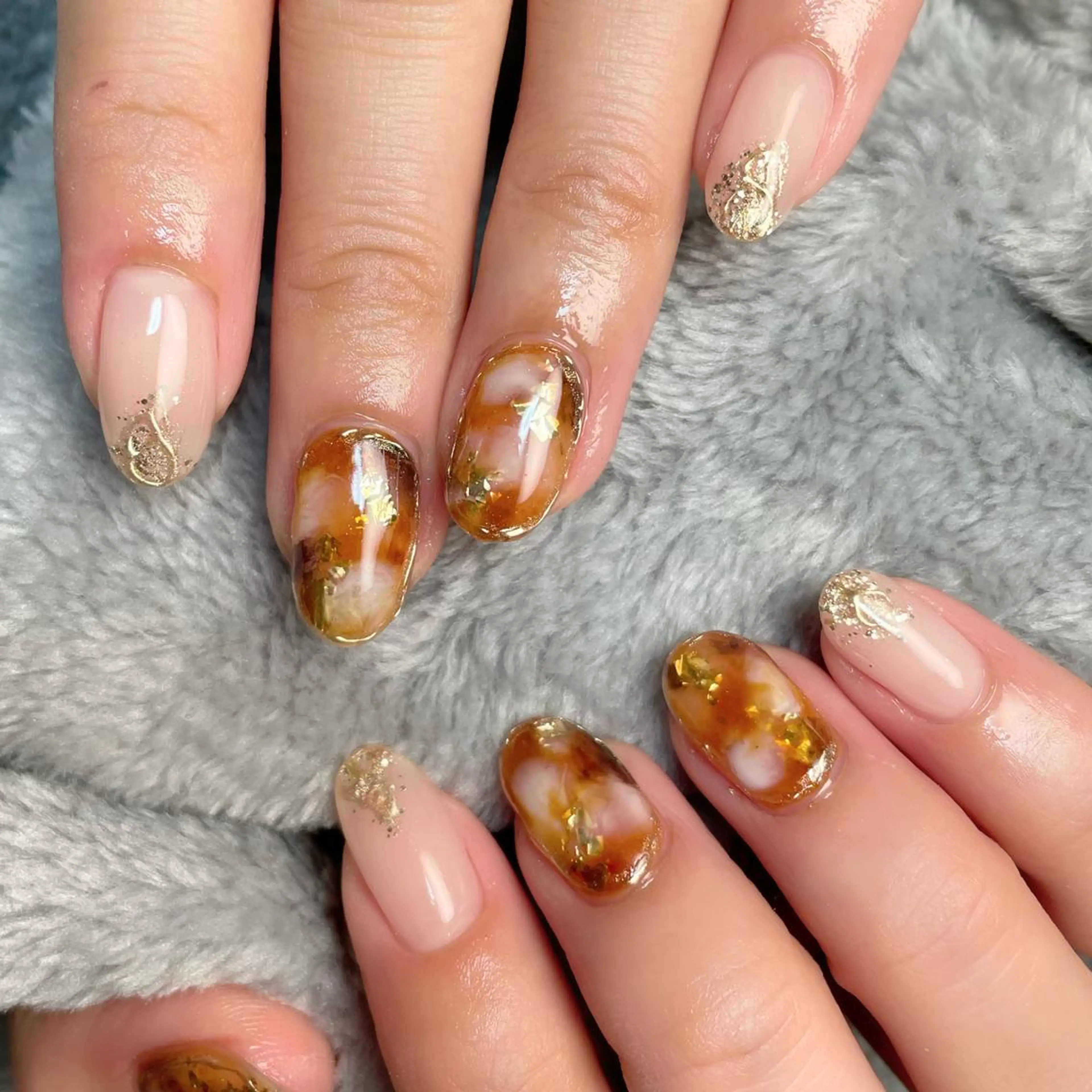 ショート ネイル 下妻市ﾈｲﾙｻﾛﾝ M_styleのネイルデザイン