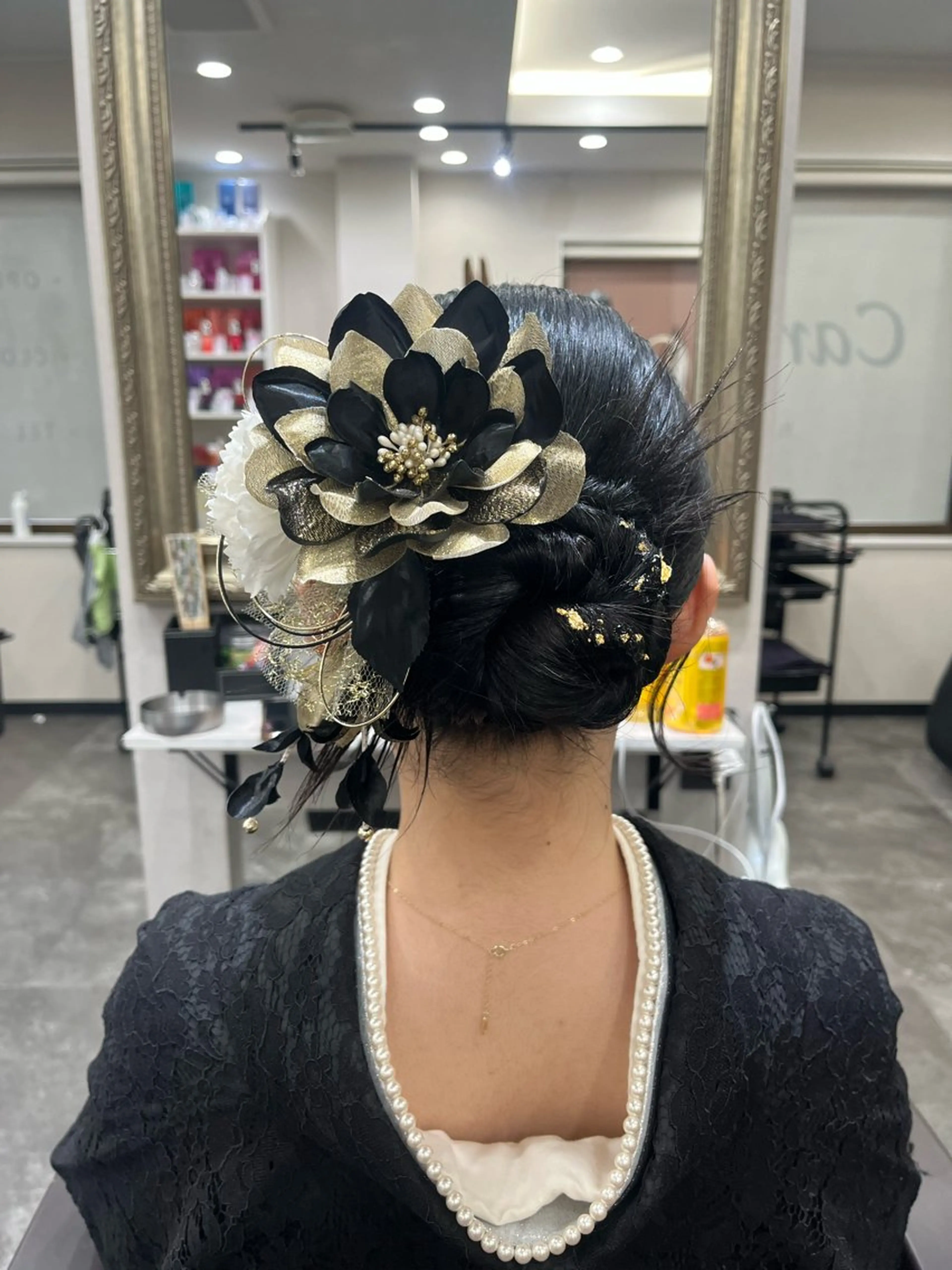 ロング ヘアアレンジ 籾木 美優のヘアスタイル