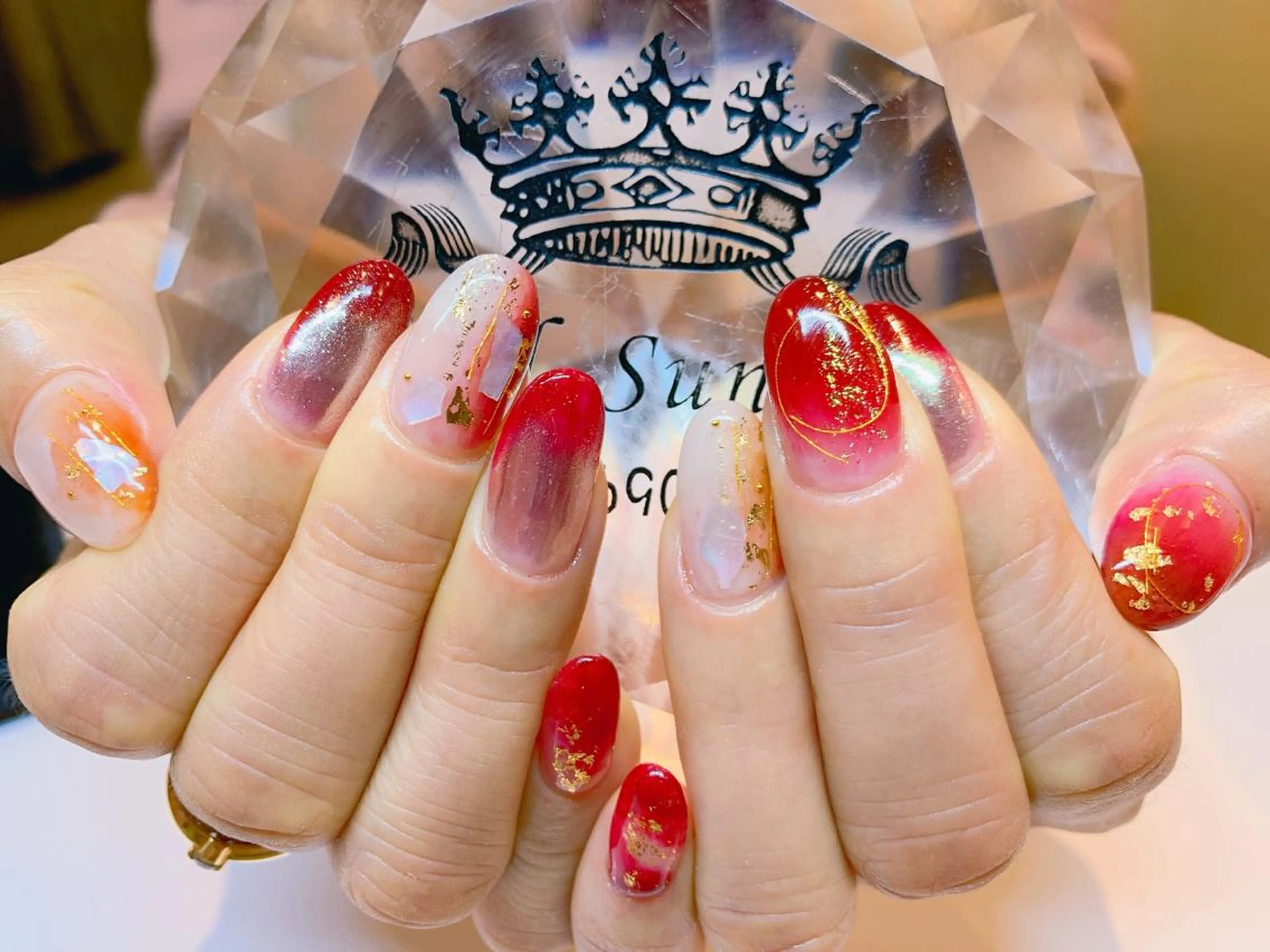 ネイル 長さだし専門店 M2　rikaのネイルデザイン