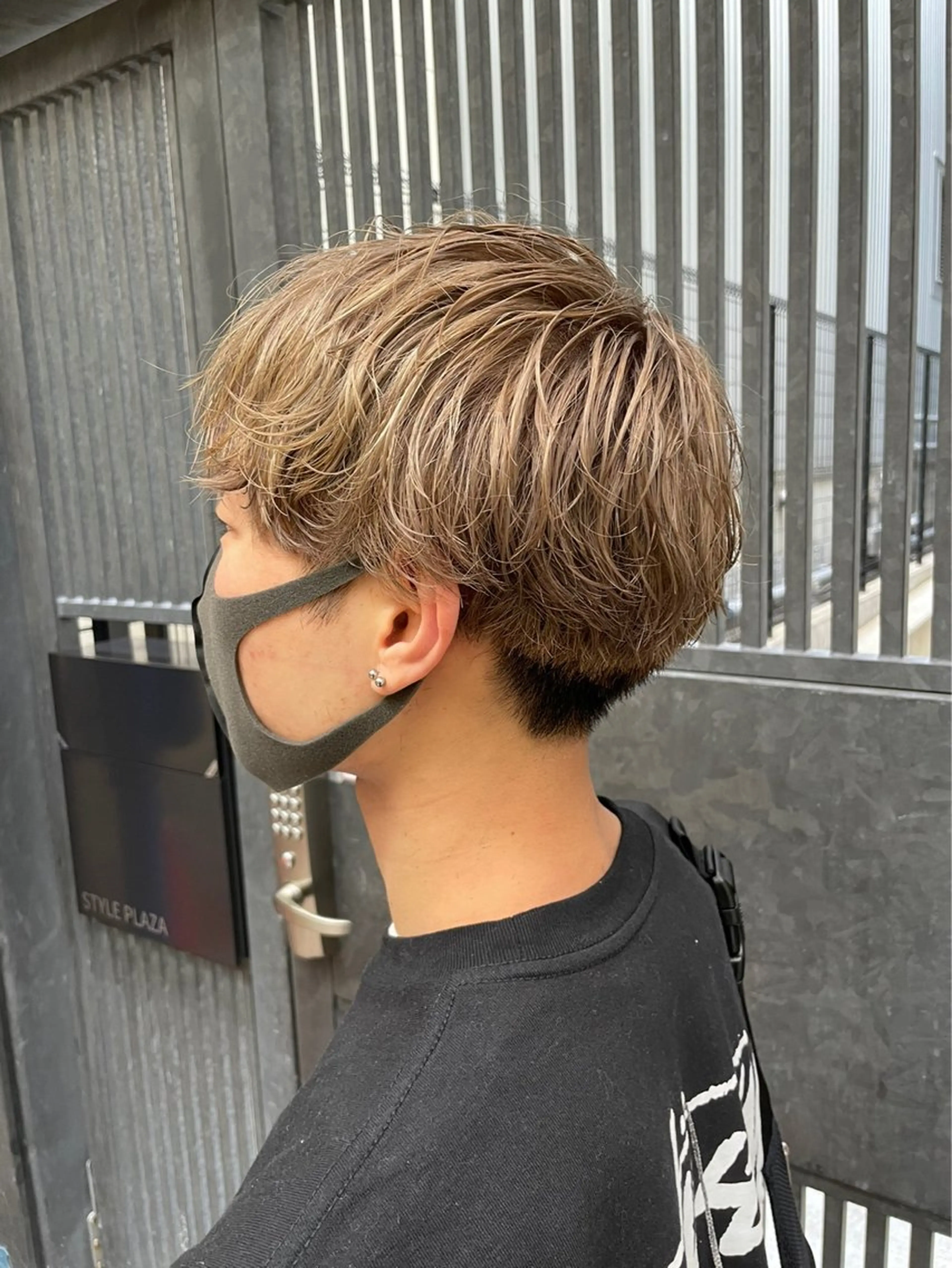 ショート カラー メンズ L’Aube ami所属・佐野 拓海のヘアスタイル