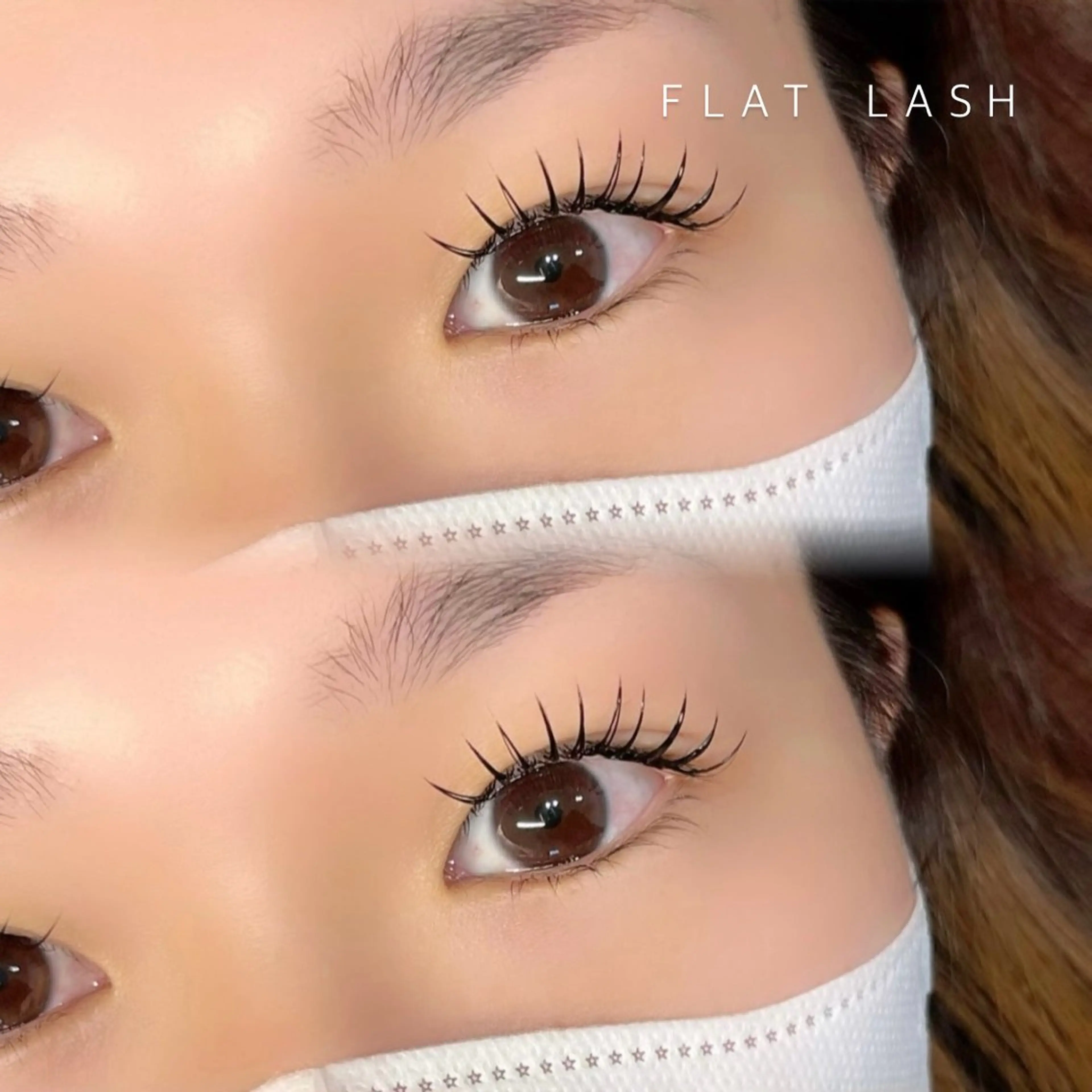 マツエク・マツパ フラットラッシュ TREE 筒井紫歩のマツエク・マツパデザイン