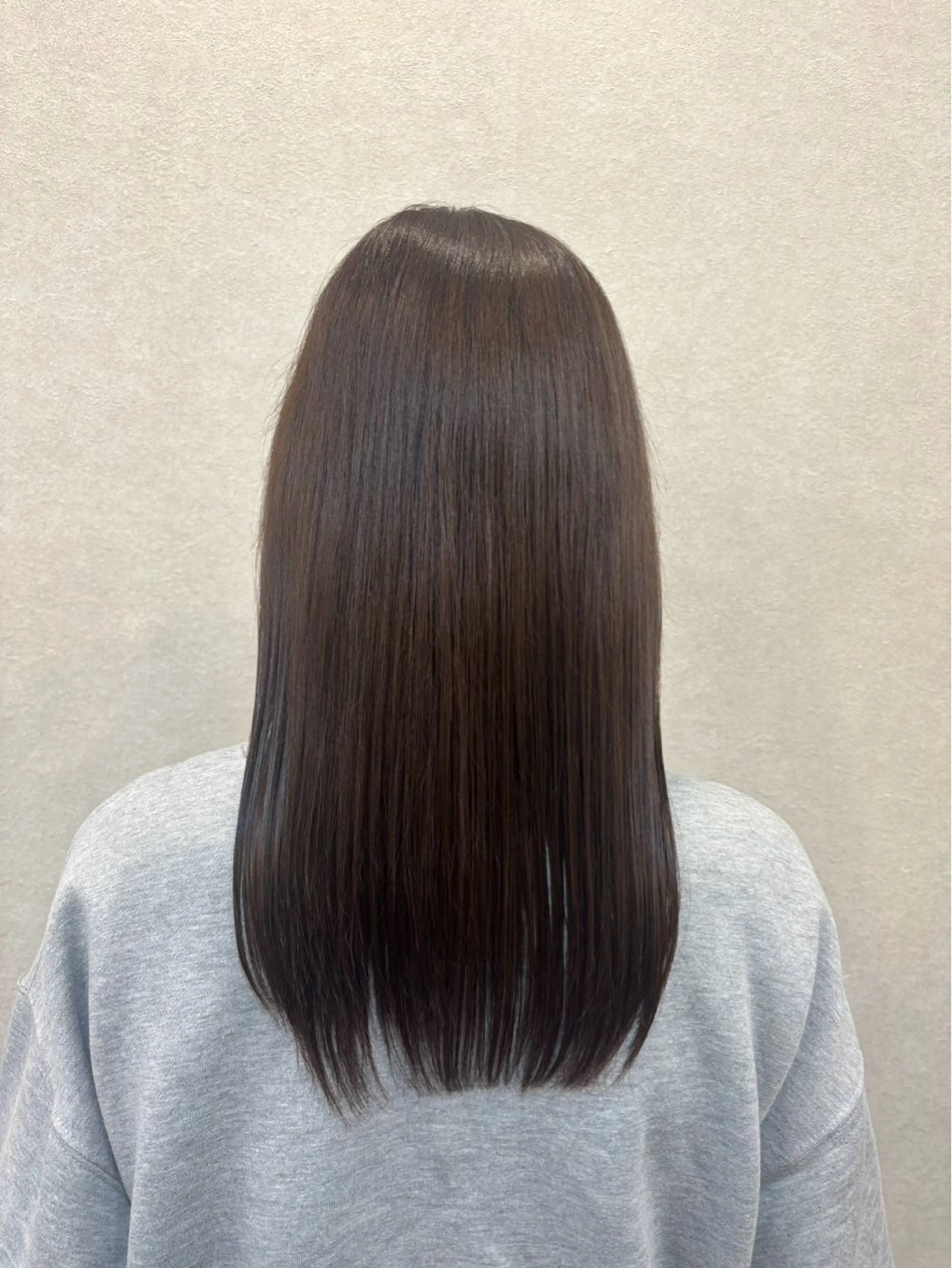 ロング 縮毛矯正 くろさわ あやか🌷のヘアスタイル